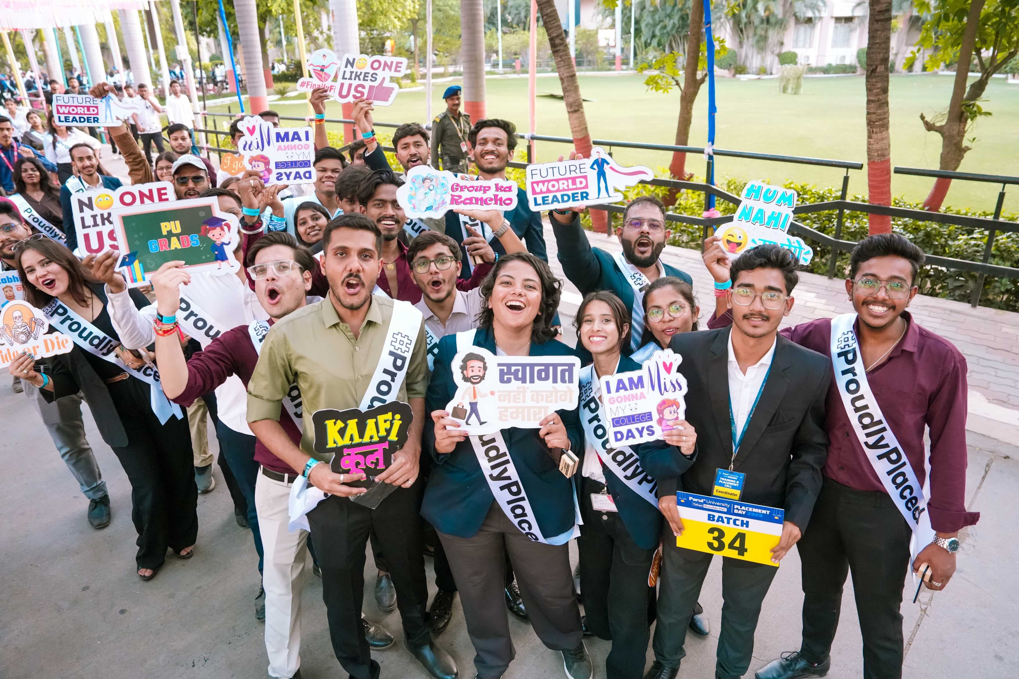 Parul University Placement day 2026 photo 28
