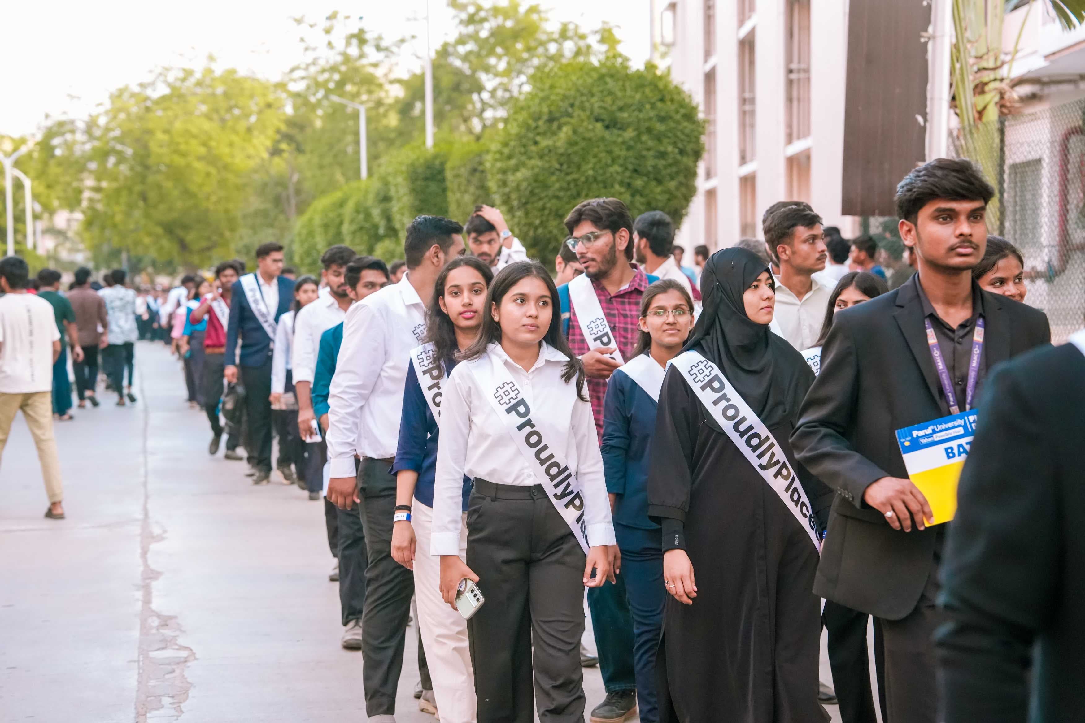 Parul University Placement day 2026 photo 17