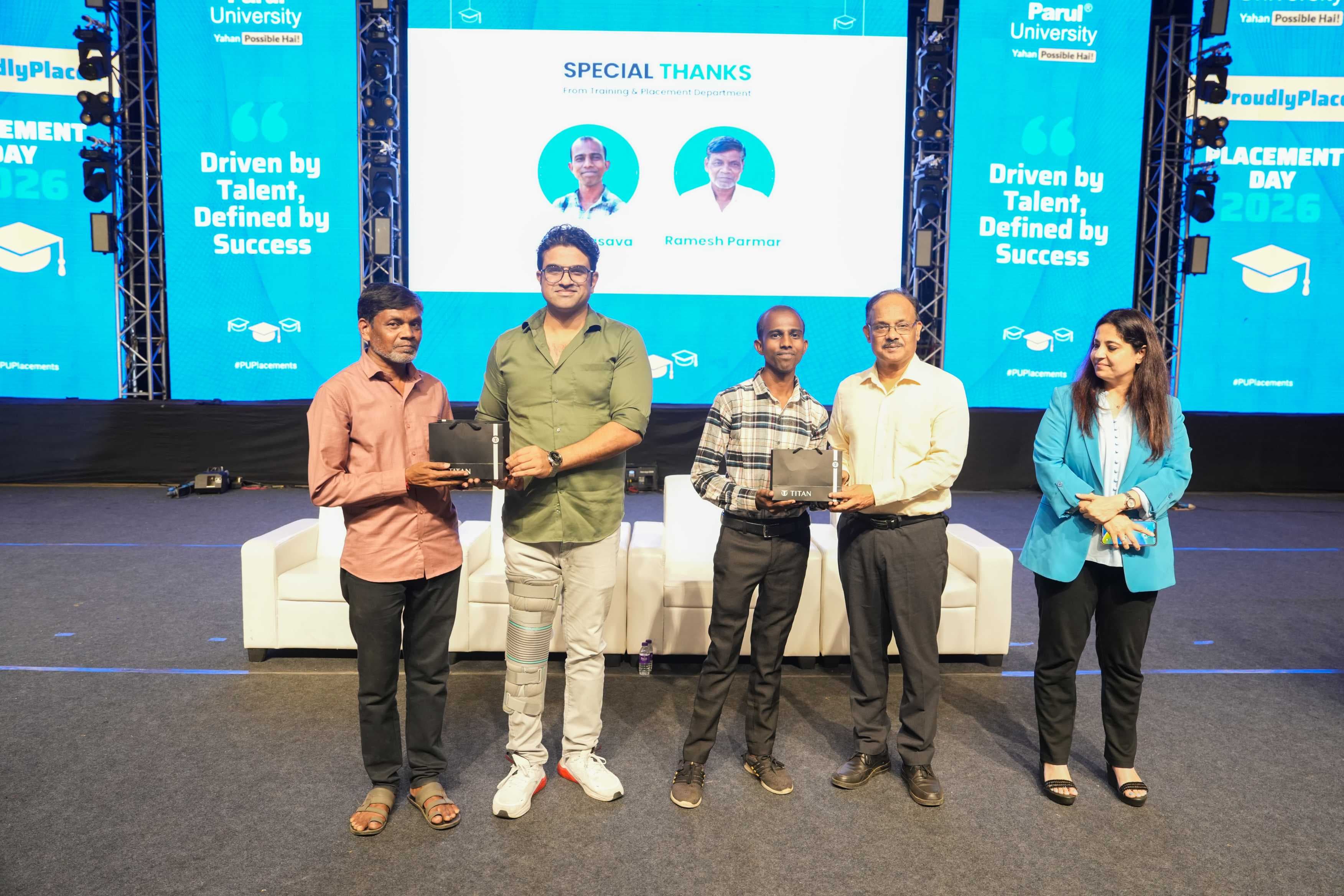 Parul University Placement day 2026 photo 37