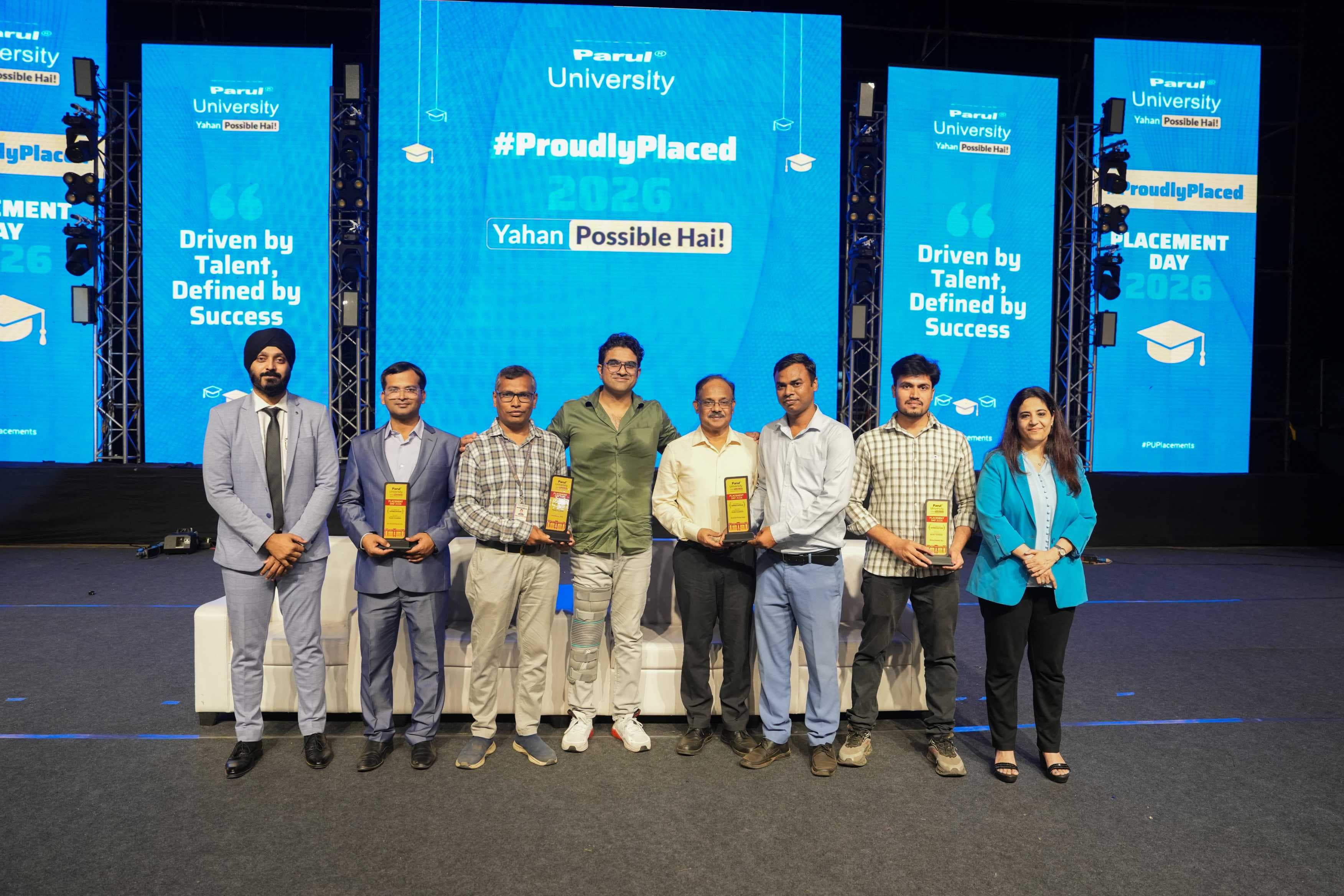 Parul University Placement day 2026 photo 78