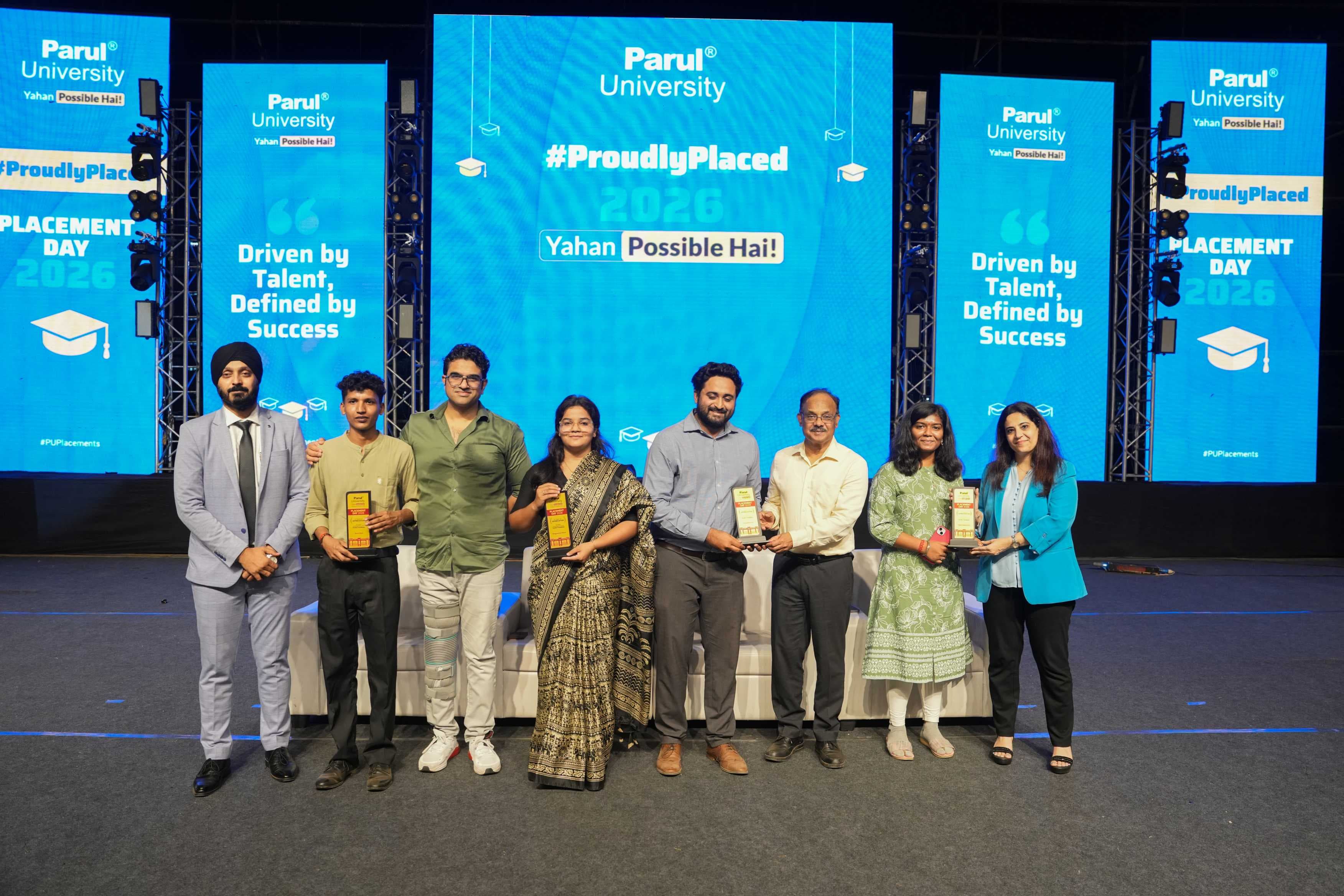 Parul University Placement day 2026 photo 79