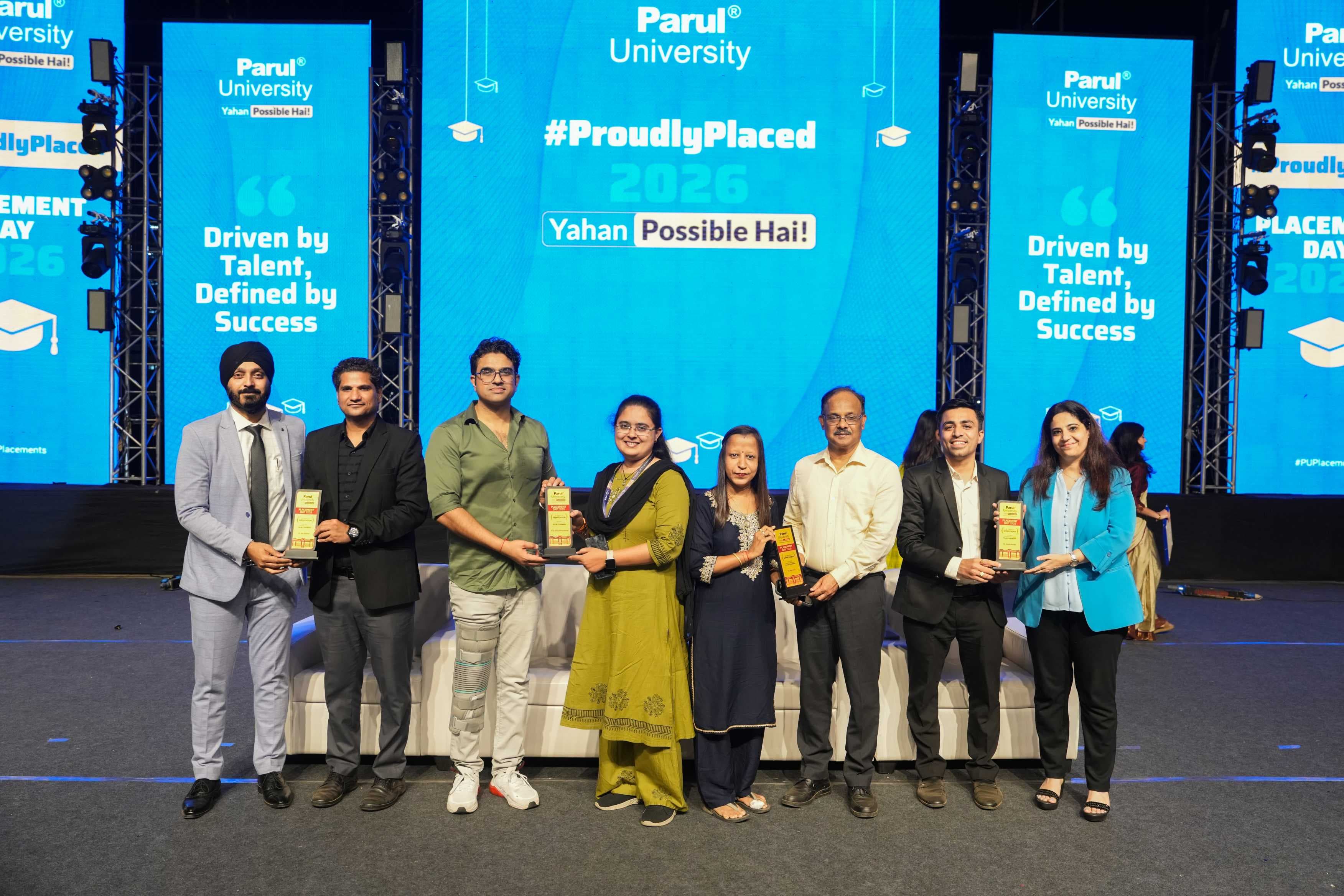 Parul University Placement day 2026 photo 80