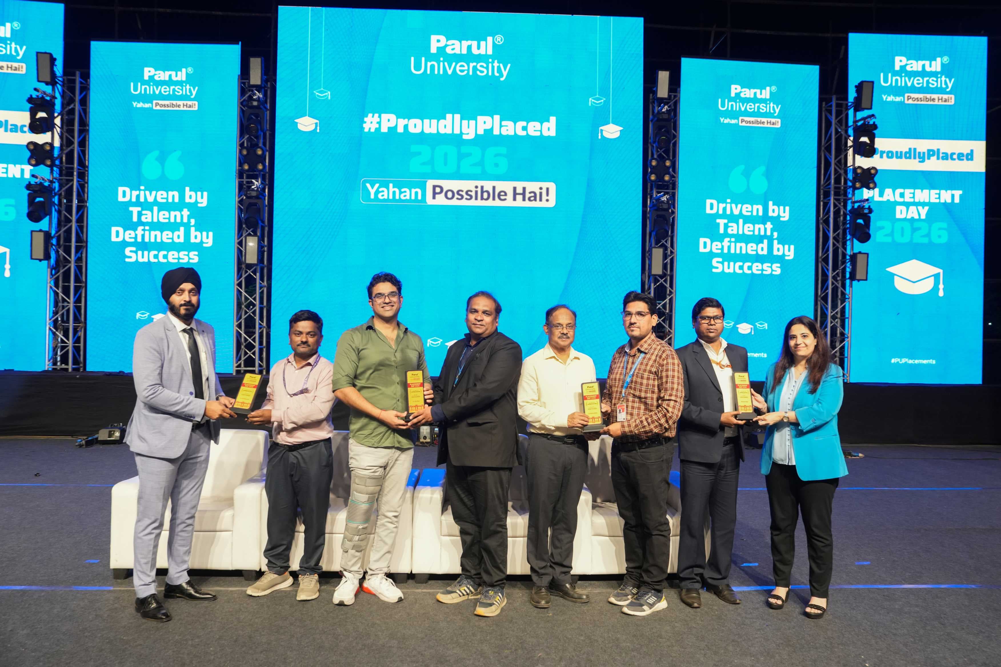 Parul University Placement day 2026 photo 93