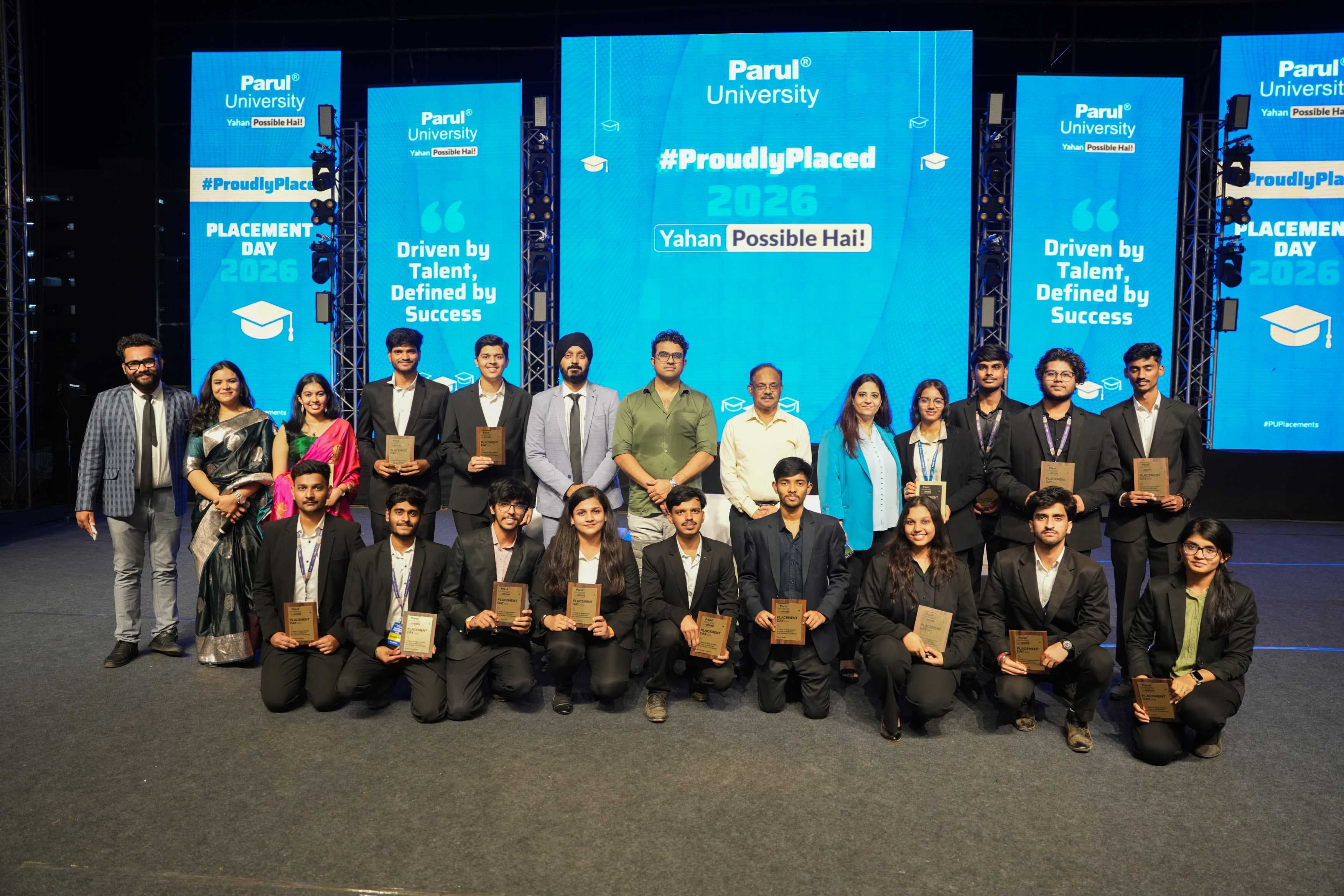 Parul University Placement day 2026 photo 102