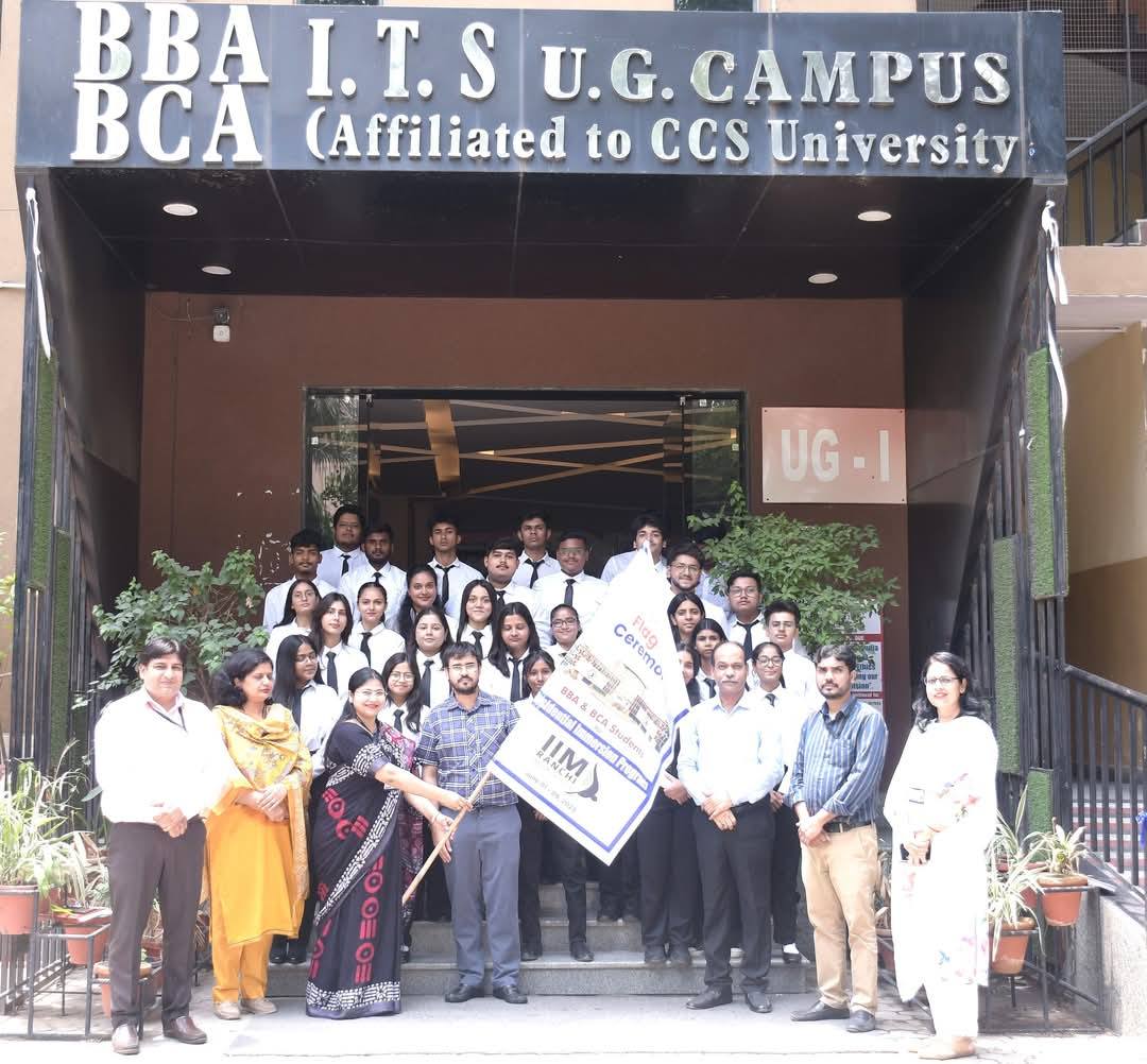 ITS Ghaziabad visit to IIM Ranchi photo 2