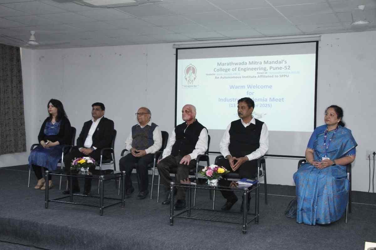 MMCOE Pune IAB(Industry Advisory bord photo 4