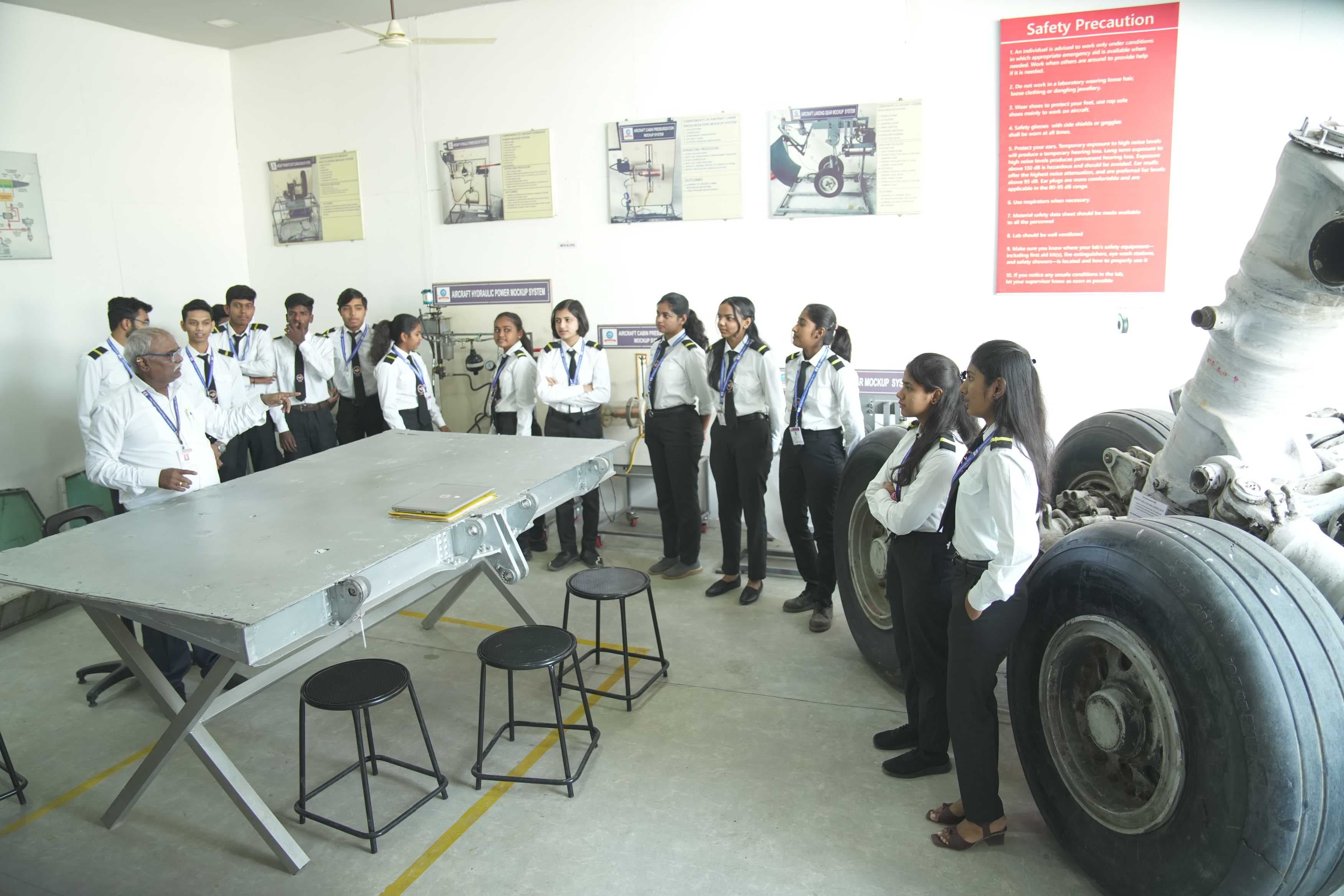 Indira Institute of Aircraft Engineering Airframe lab photo 1