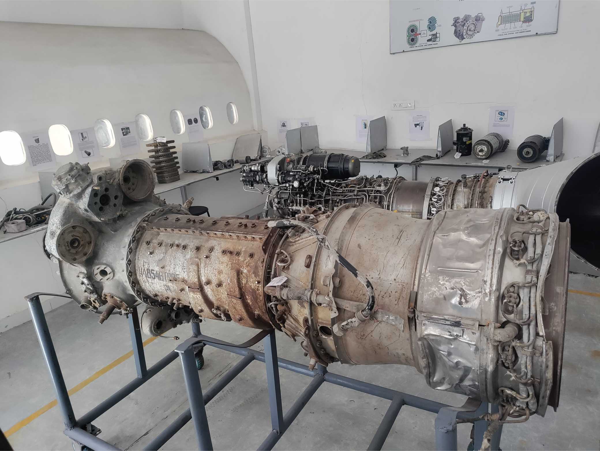 Indira Institute of Aircraft Engineering Jet engine lab photo 4