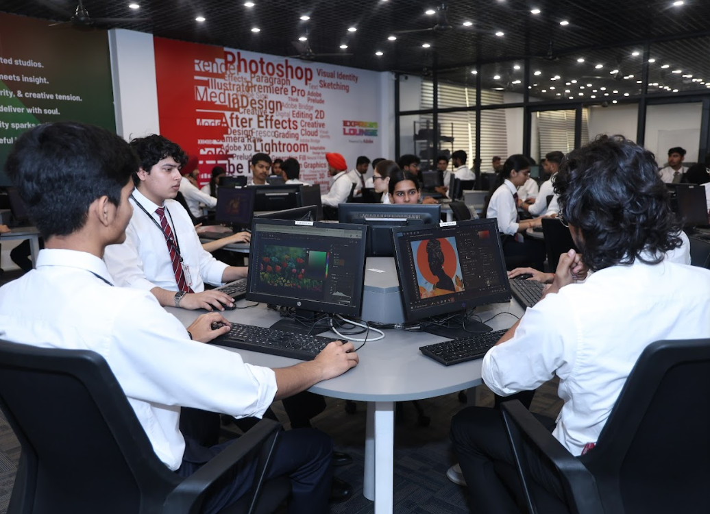 Chandigarh University Adobe Lab photo 2