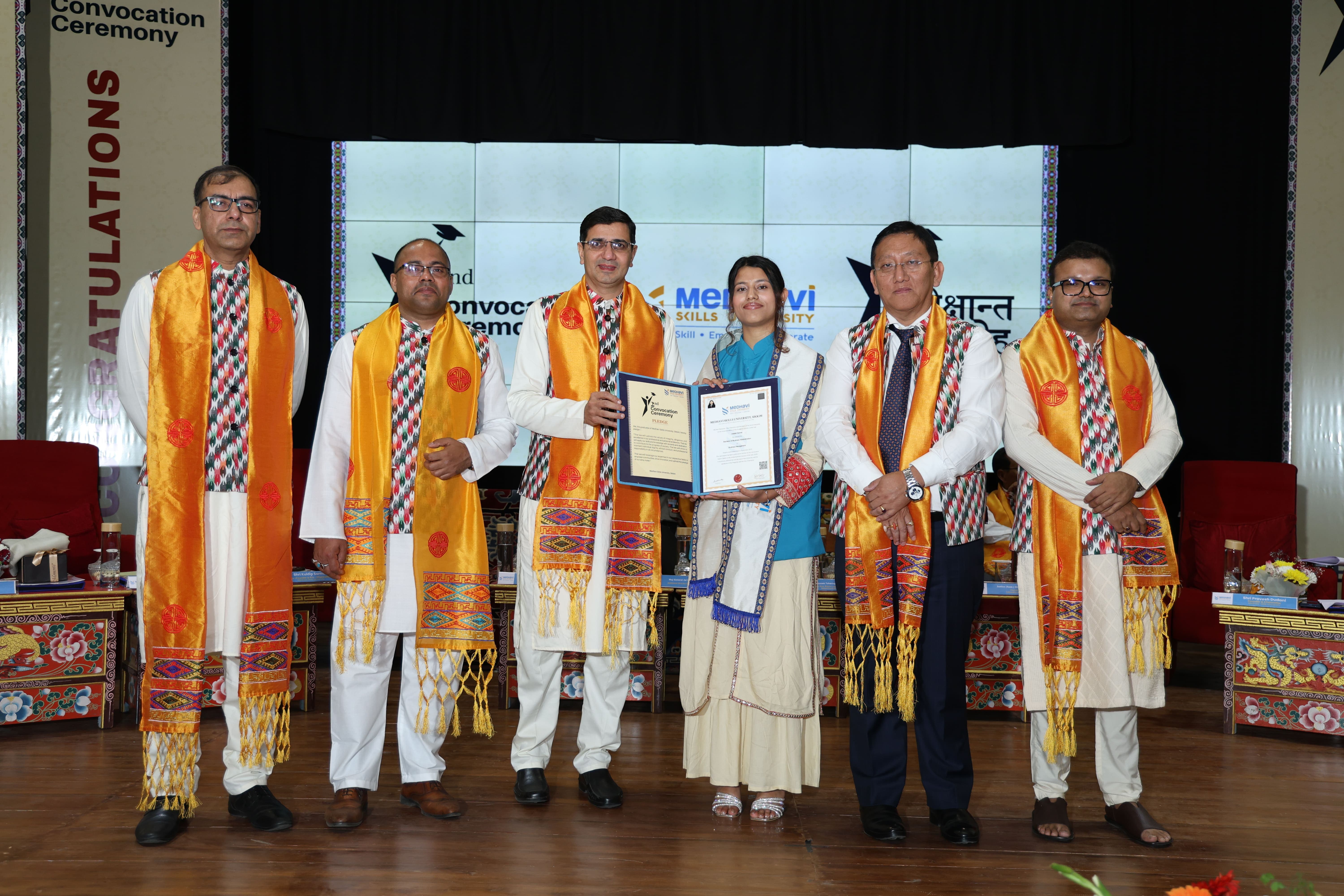 Medhavi Skills University 2nd Convocation photo 20
