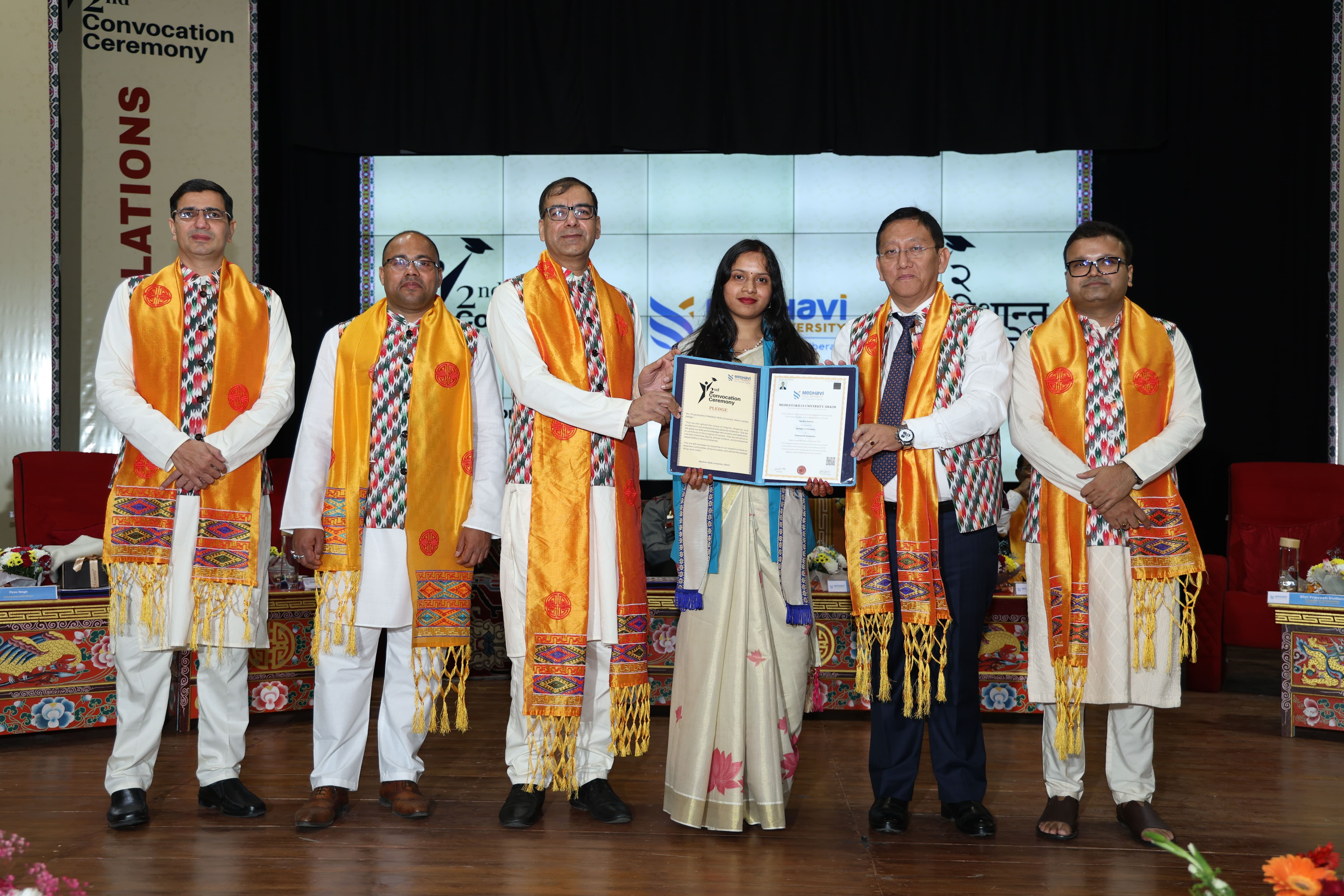Medhavi Skills University 2nd Convocation photo 19