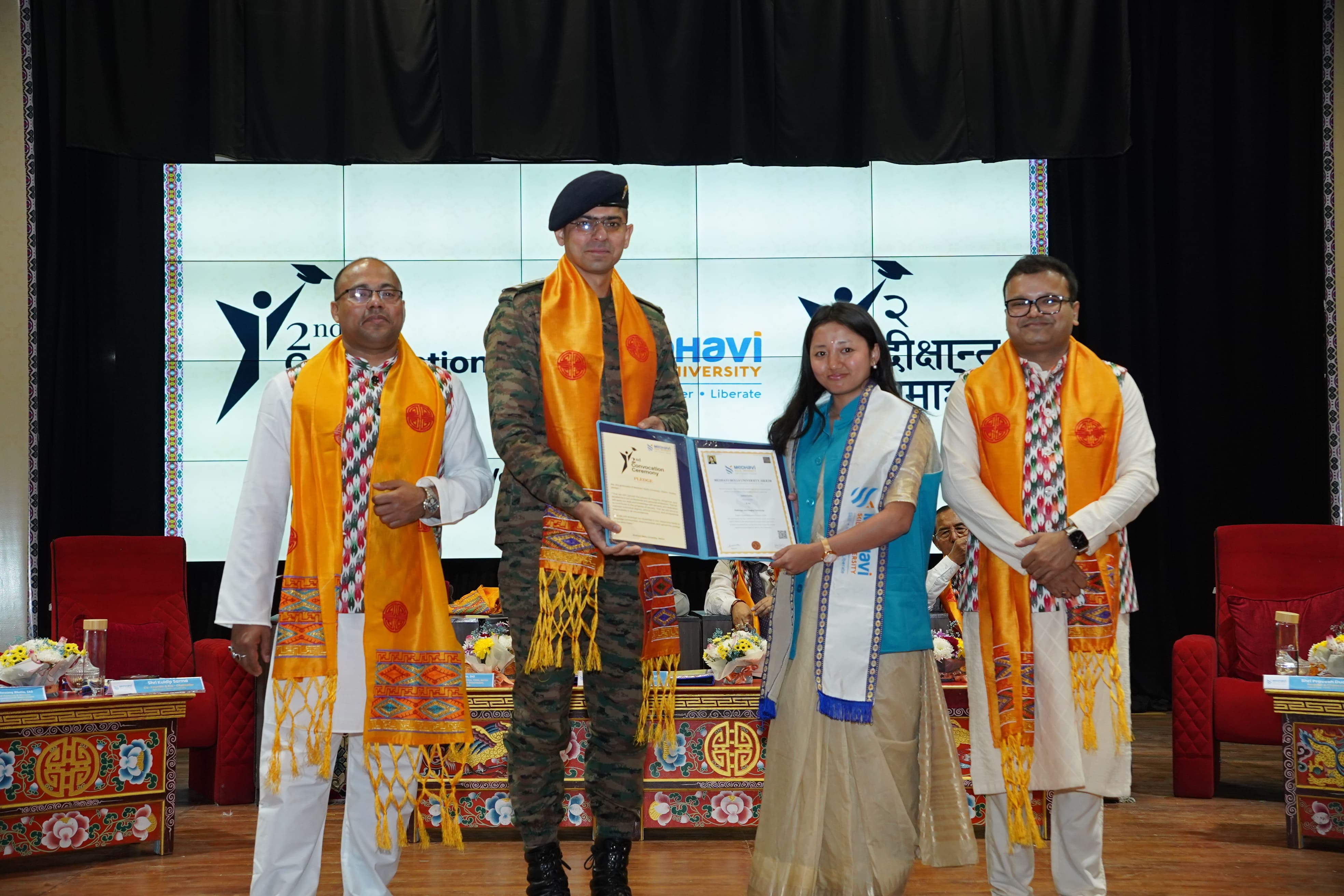 Medhavi Skills University 2nd Convocation photo 17