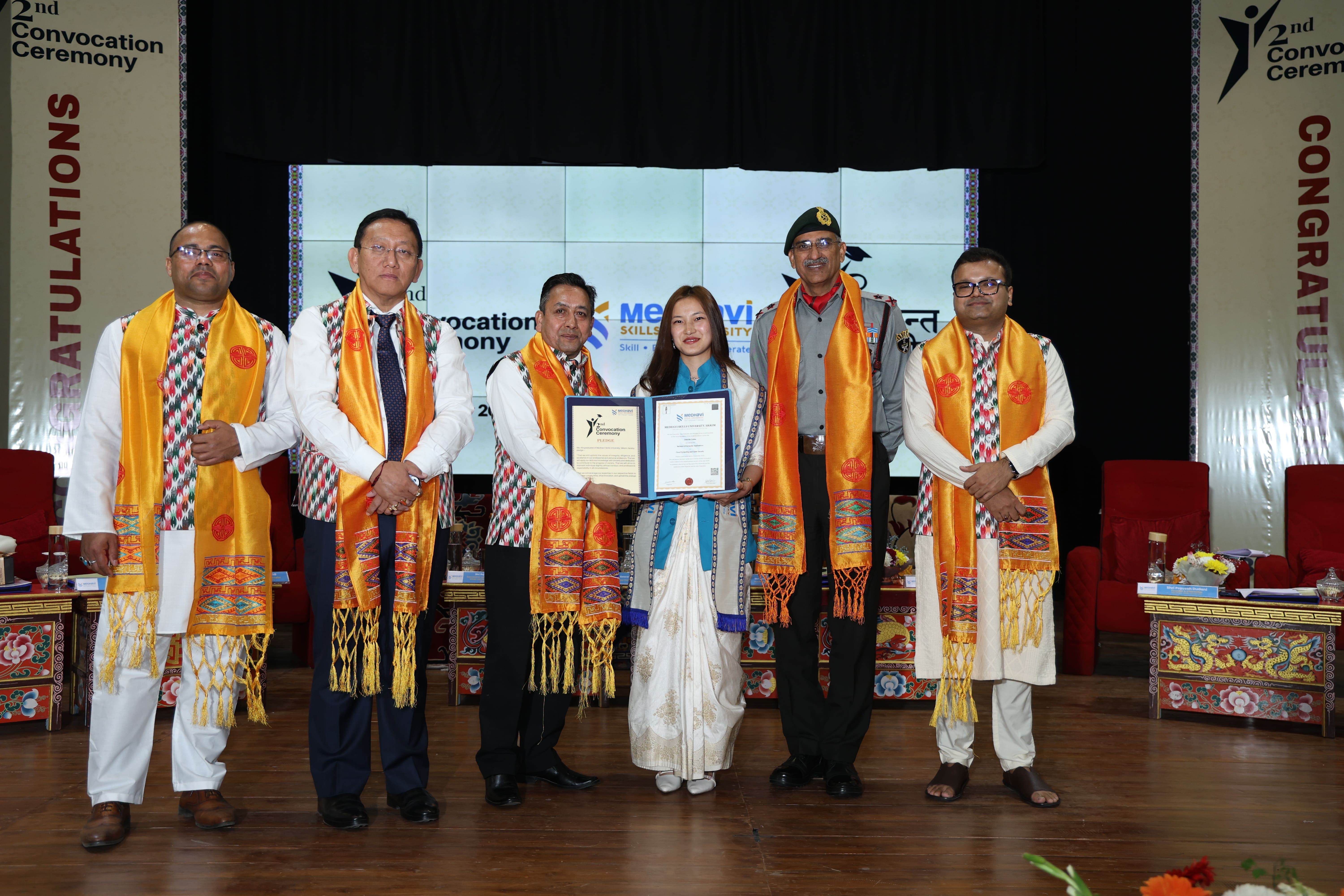 Medhavi Skills University 2nd Convocation photo 22