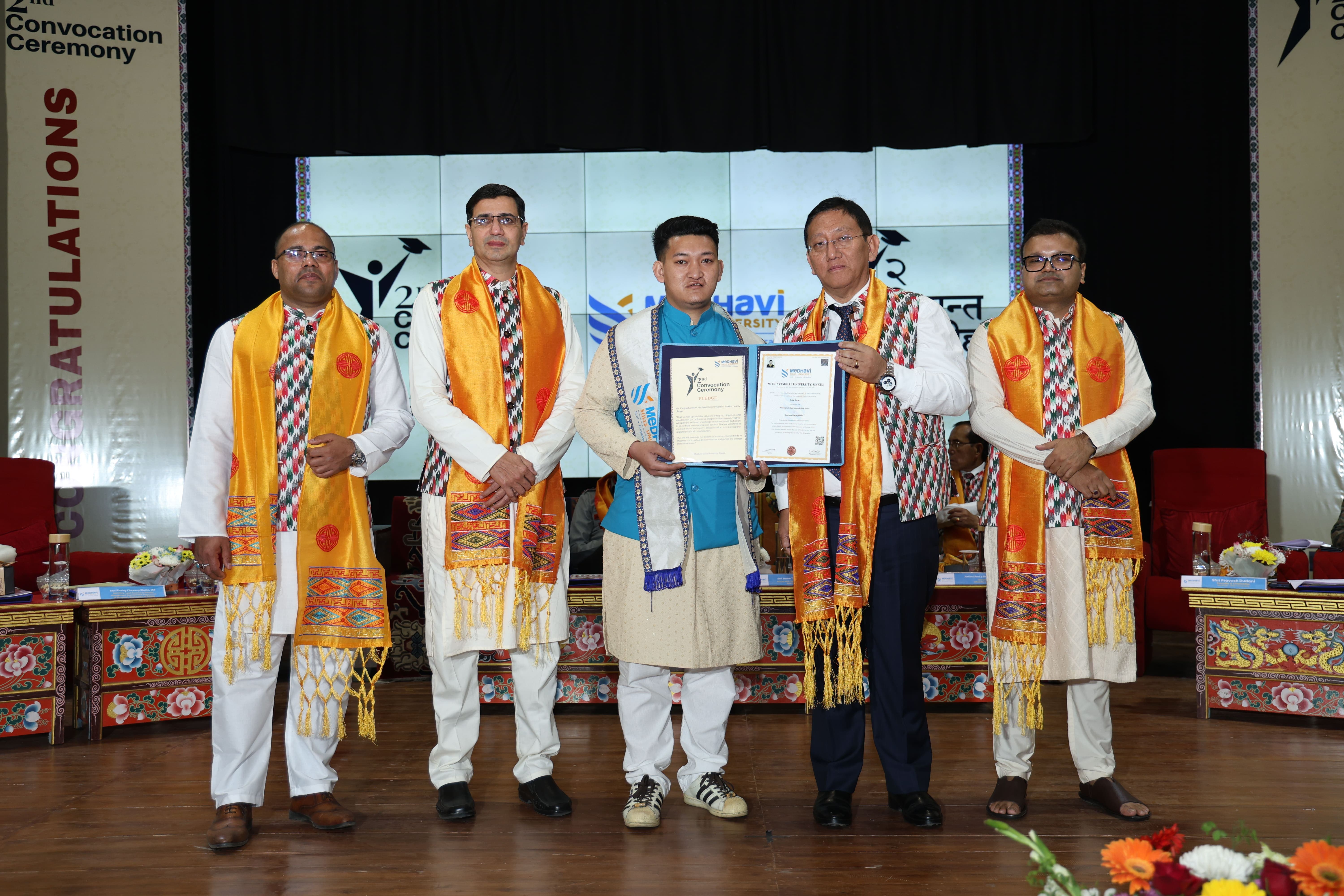Medhavi Skills University 2nd Convocation photo 21