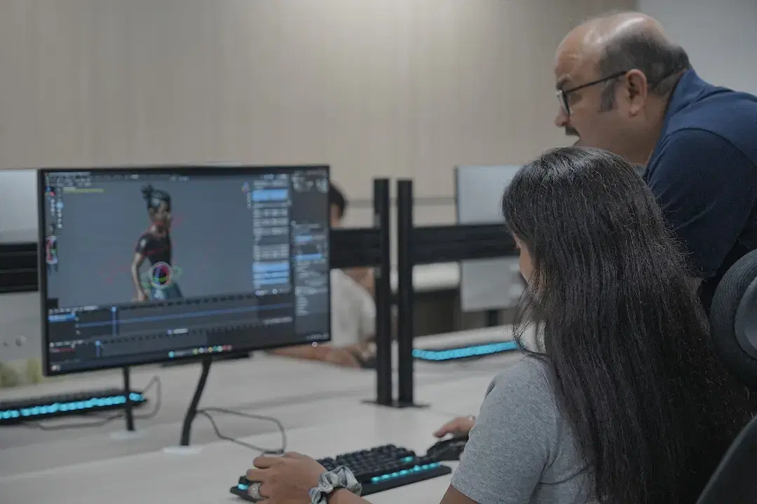 Indian Institute of Creative Technologies (IICT) class room and campus photo 3