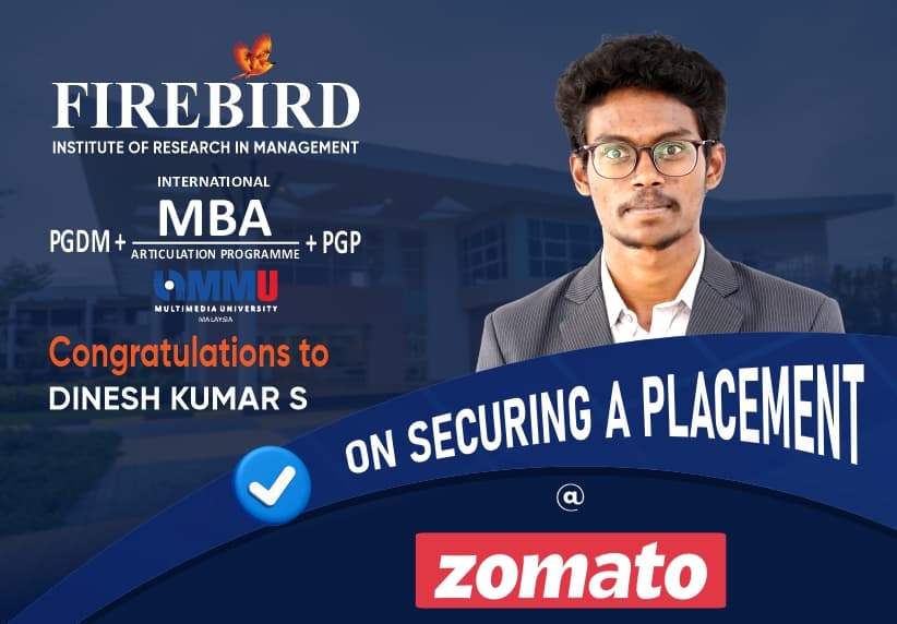 Firebird Institute of Research in Management Coimbatore Placements photo 5