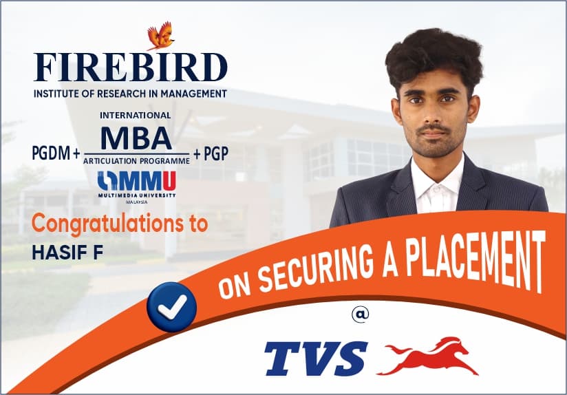 Firebird Institute of Research in Management Coimbatore Placements photo 9