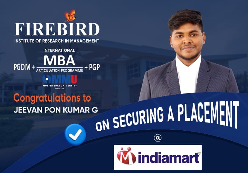 Firebird Institute of Research in Management Coimbatore Placements photo 10