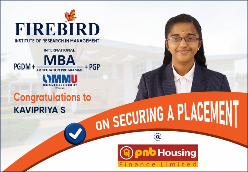 Firebird Institute of Research in Management Coimbatore Placements photo 11