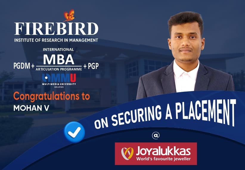 Firebird Institute of Research in Management Coimbatore Placements photo 15