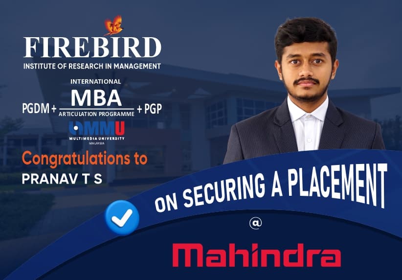 Firebird Institute of Research in Management Coimbatore Placements photo 19
