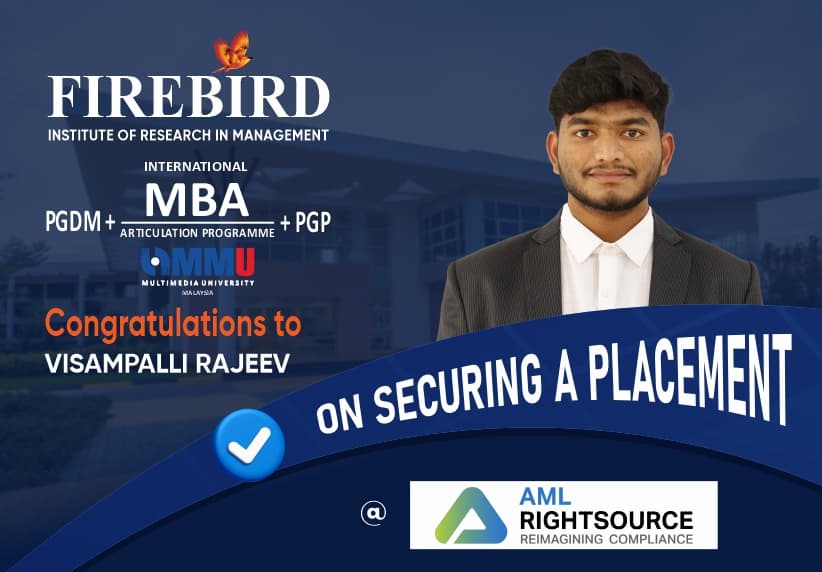Firebird Institute of Research in Management Coimbatore Placements photo 23