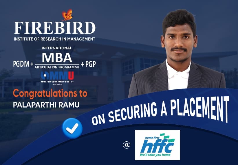 Firebird Institute of Research in Management Coimbatore Placements photo 25