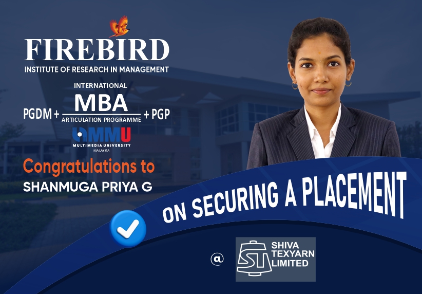 Firebird Institute of Research in Management Coimbatore Placements photo 31