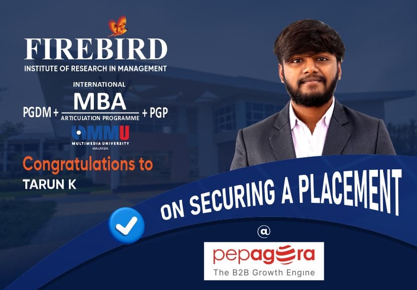 Firebird Institute of Research in Management Coimbatore Placements photo 36
