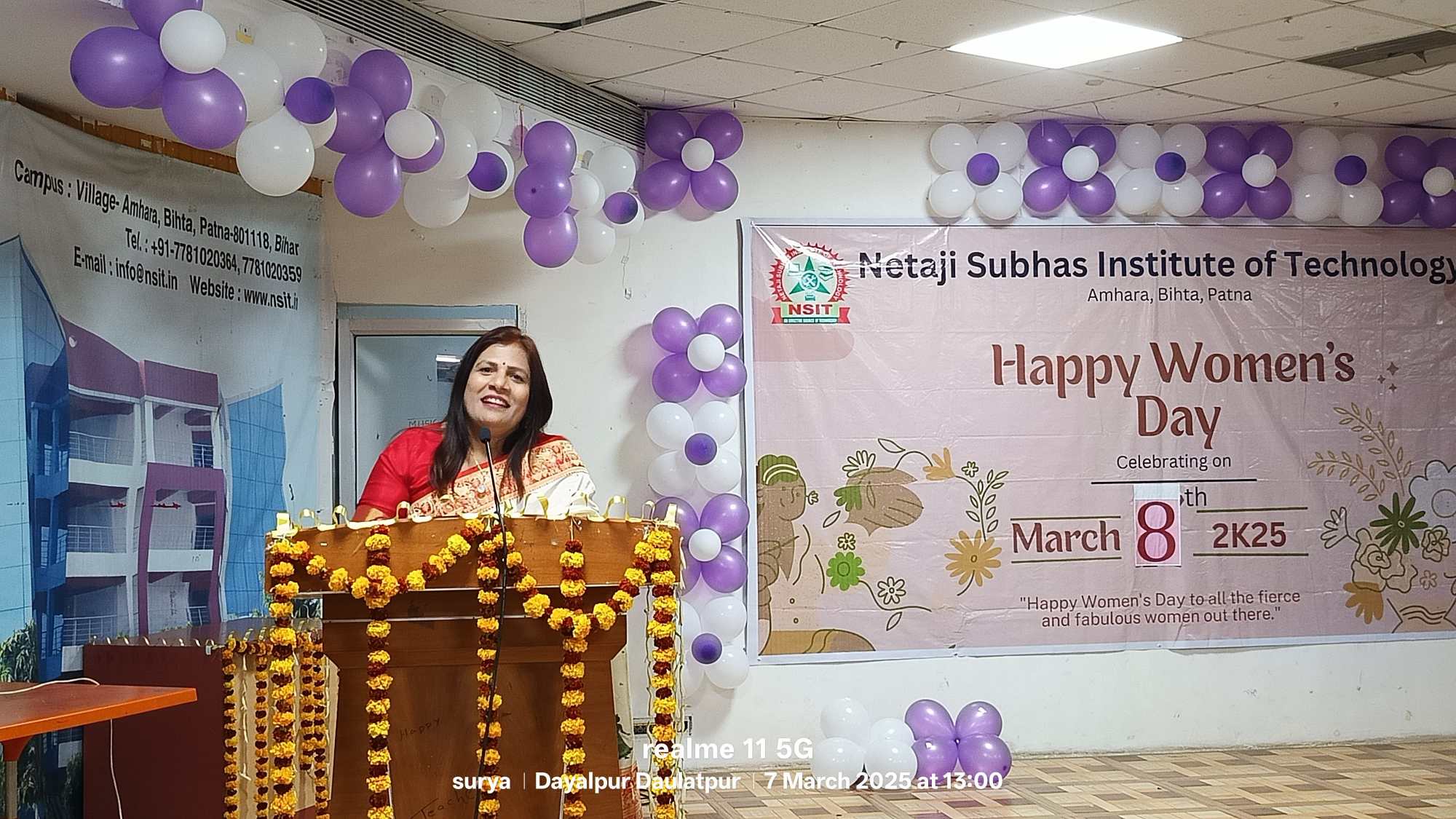 NSIT Patna Womens day photo 4