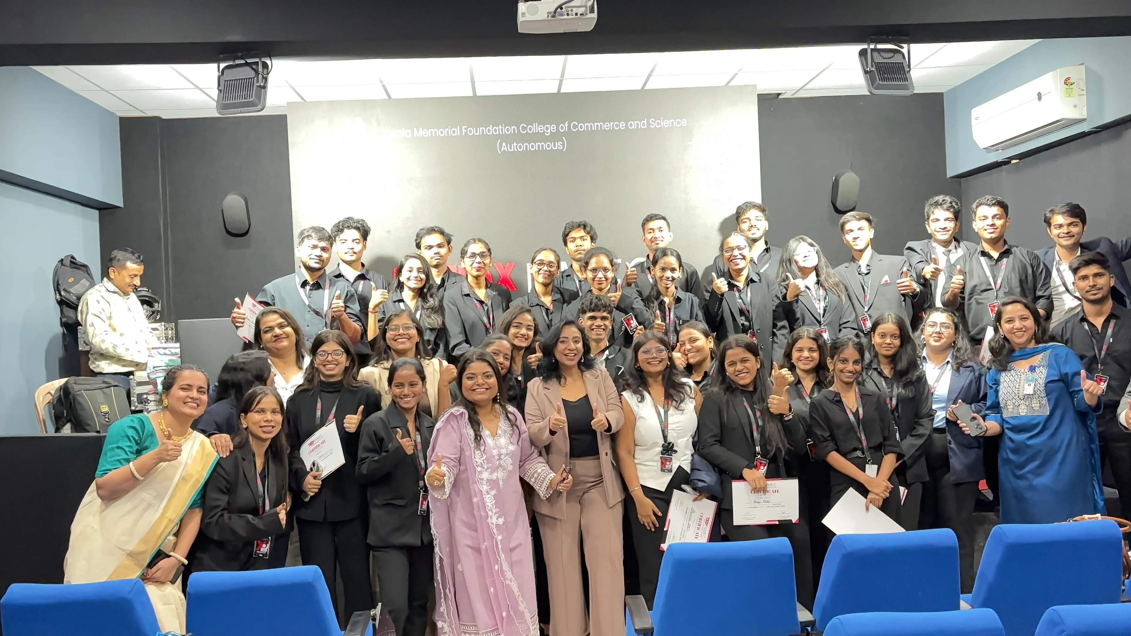 Nirmala Memorial Foundation College of Commerce and Science Mumbai TedX photo 1