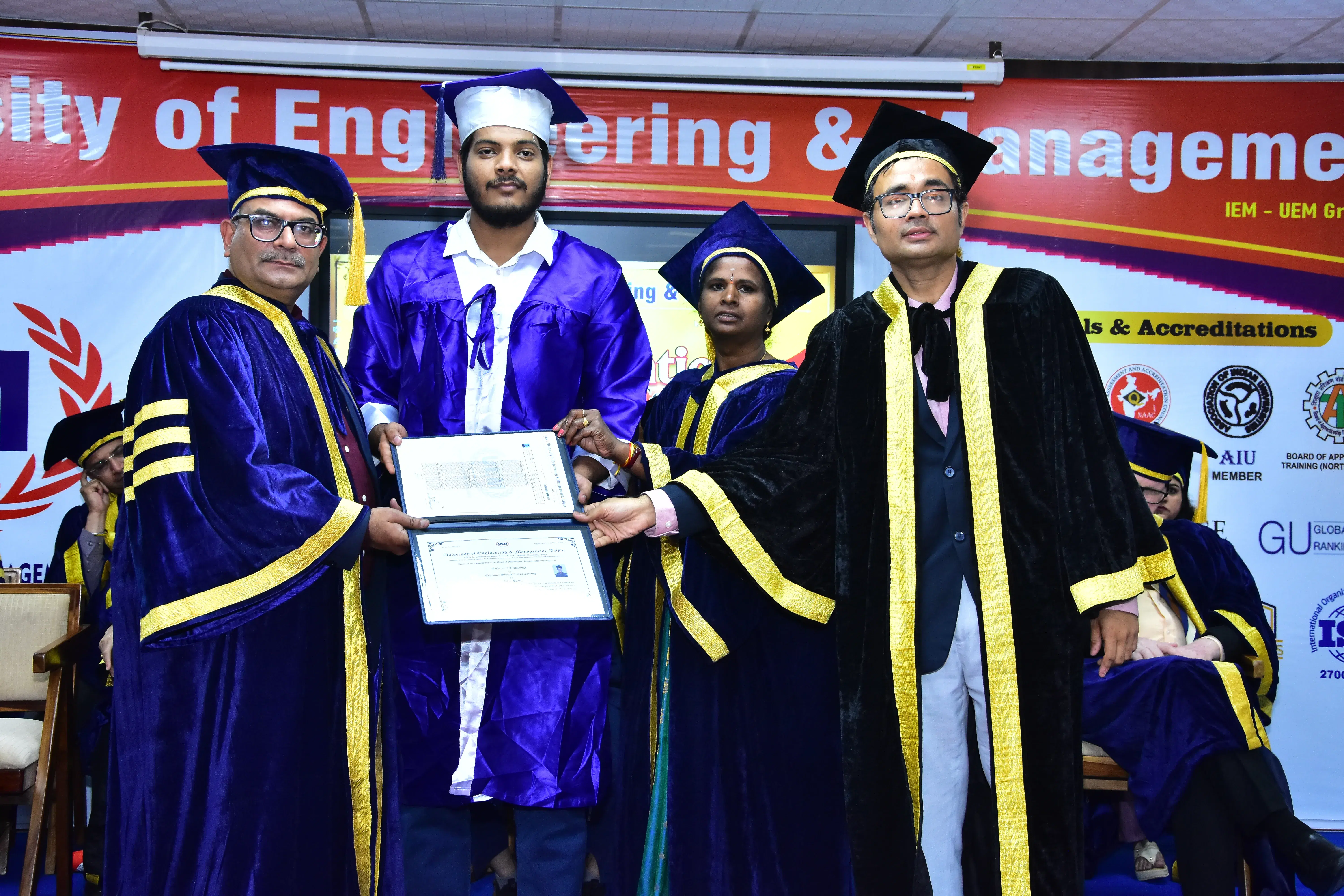 UEM Jaipur Convocation photo 19