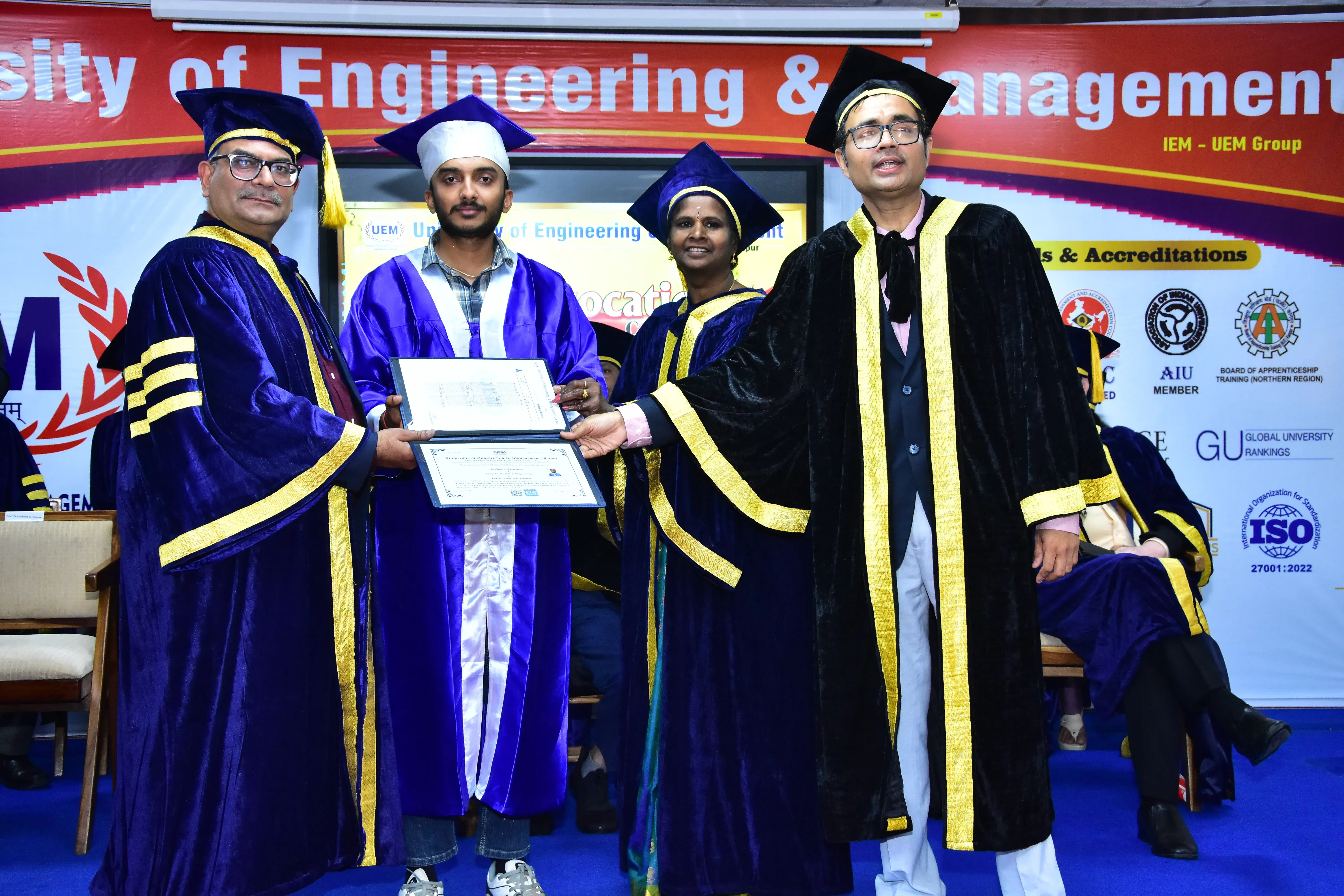 UEM Jaipur Convocation photo 14