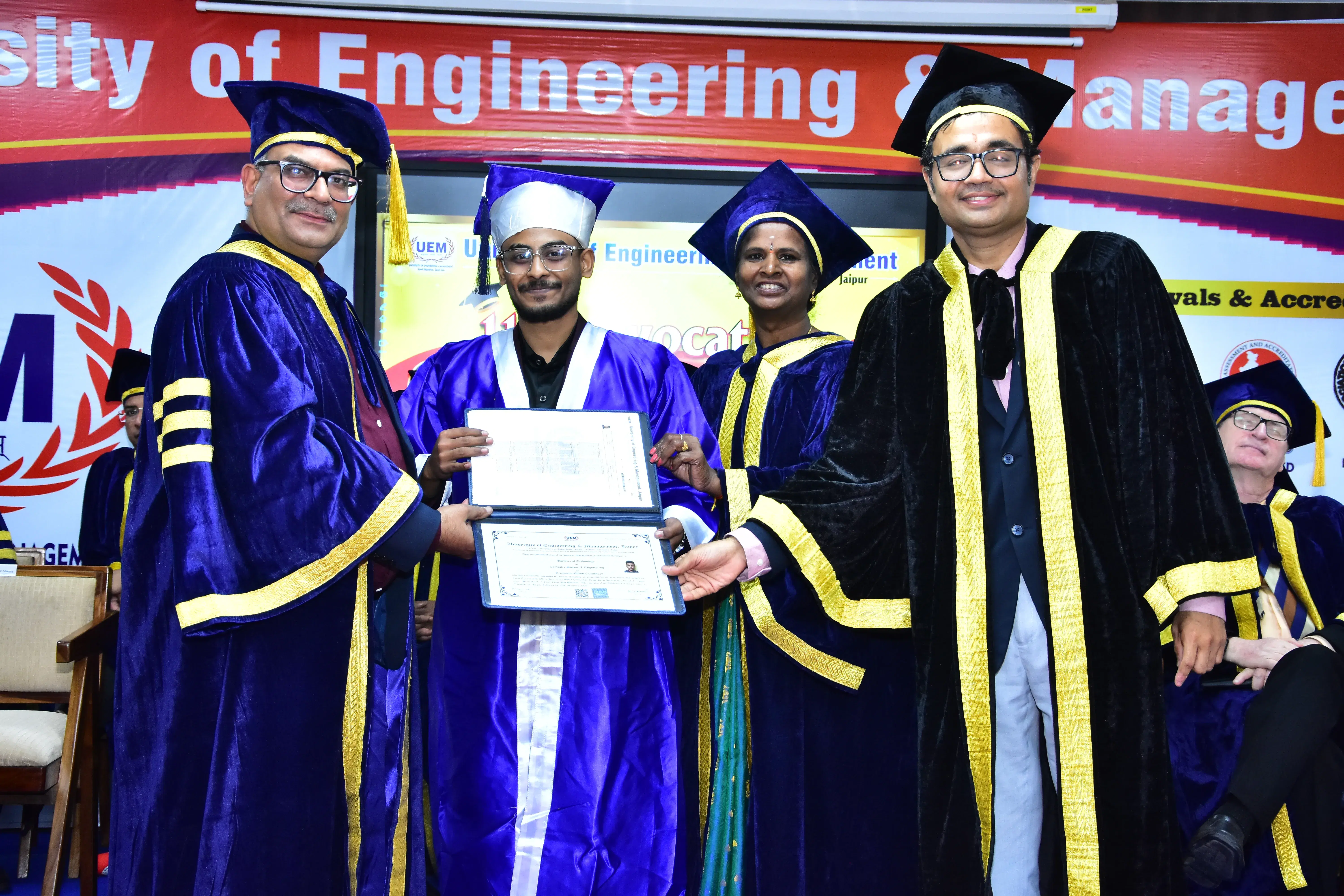 UEM Jaipur Convocation photo 26