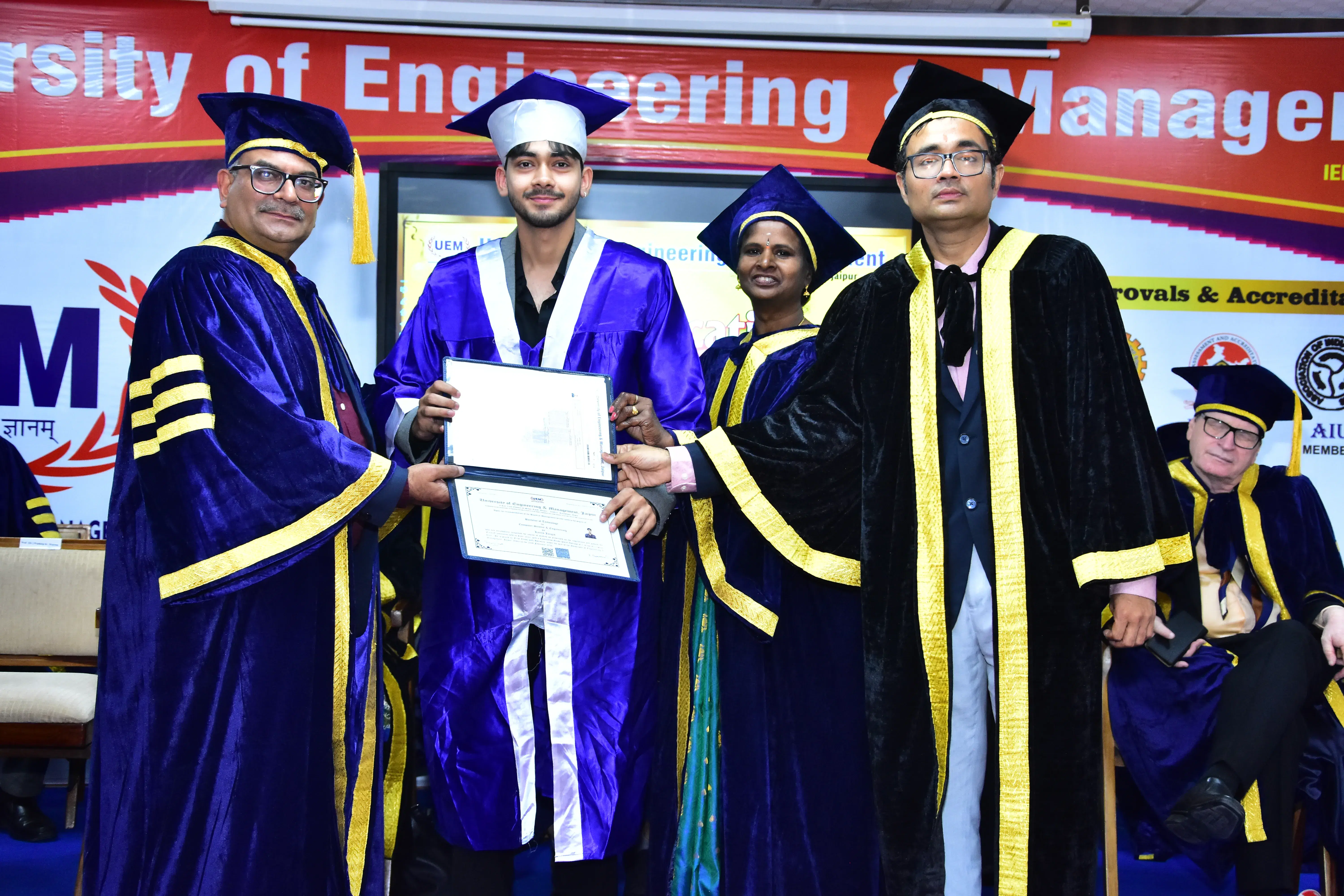 UEM Jaipur Convocation photo 24