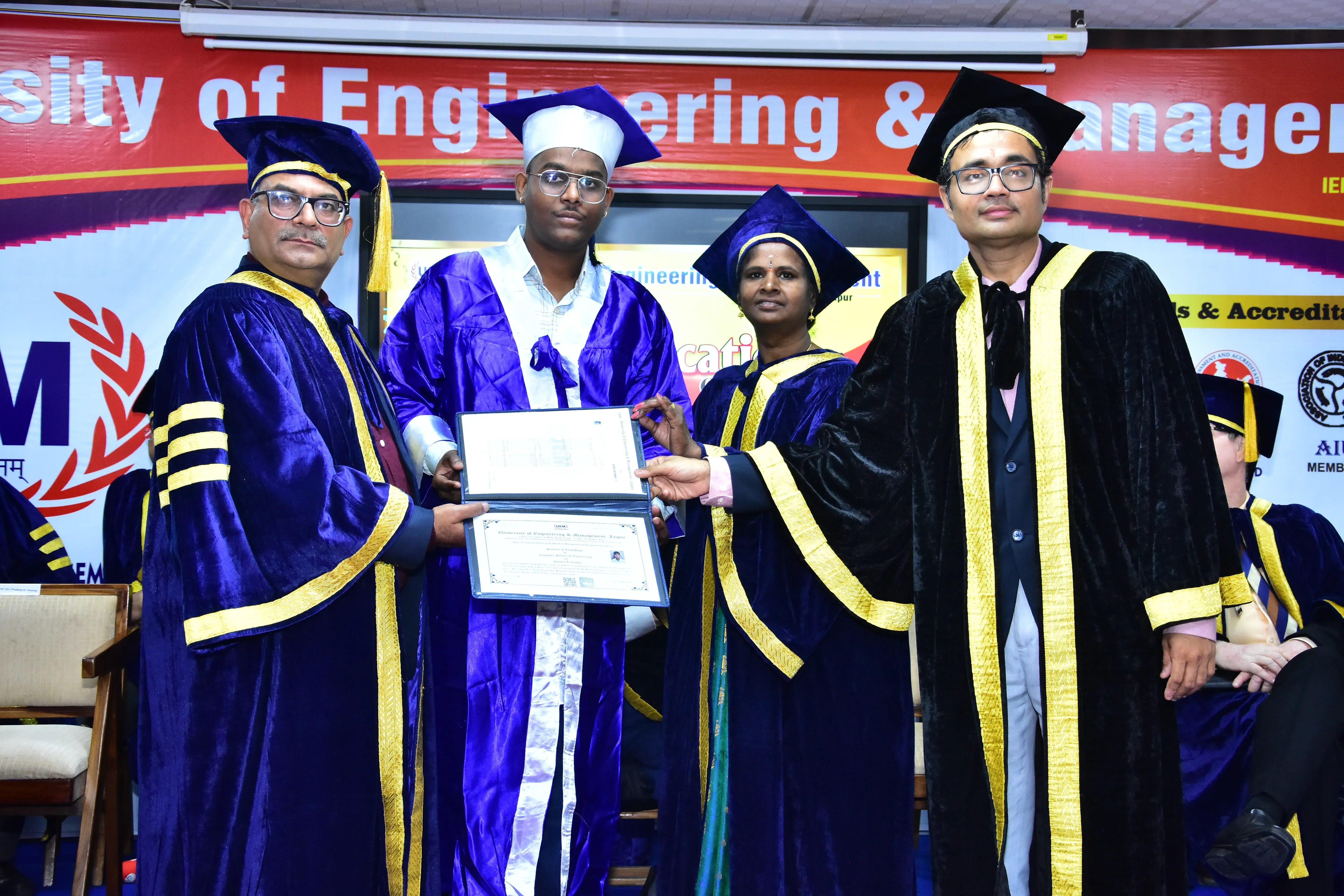 UEM Jaipur Convocation photo 30