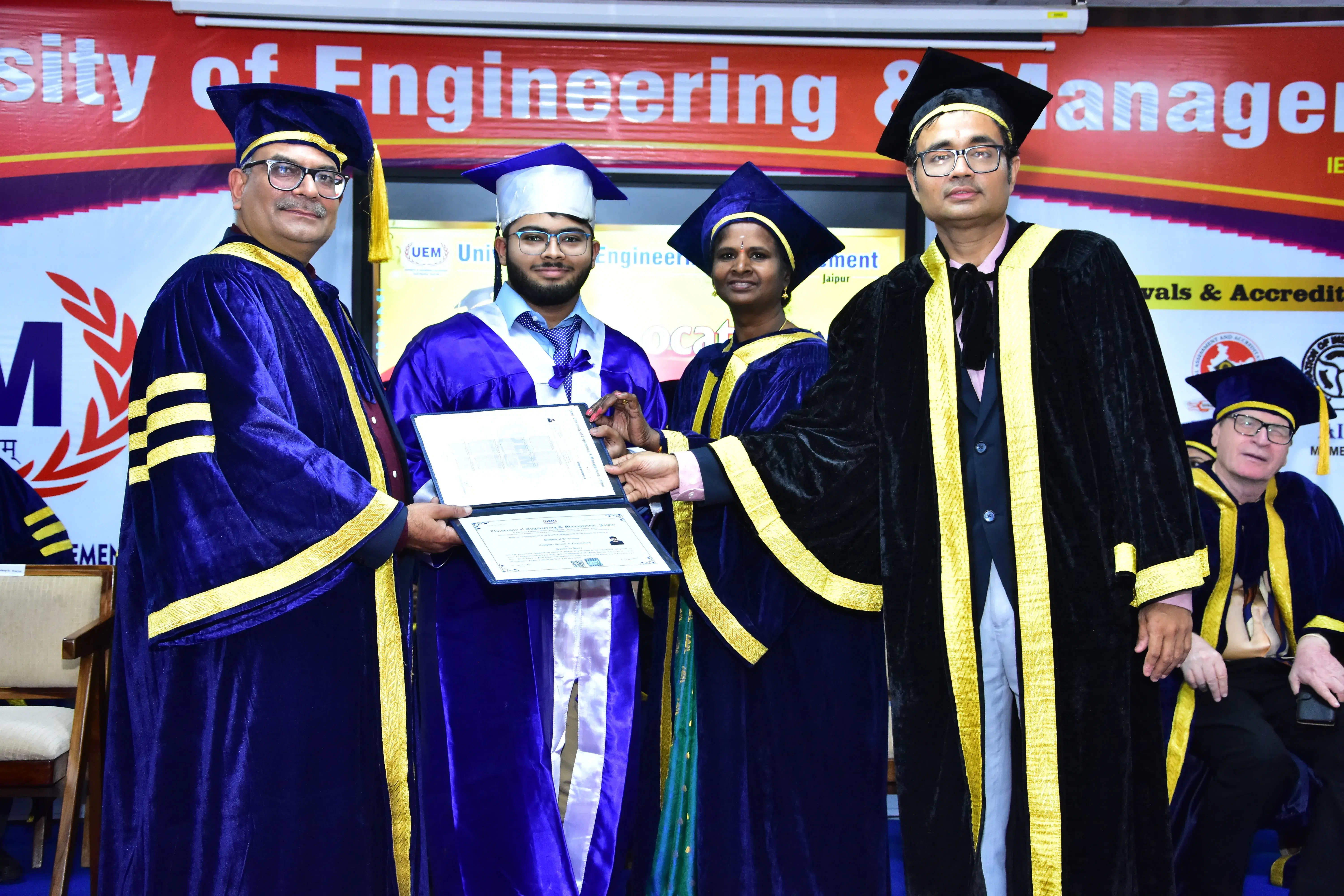 UEM Jaipur Convocation photo 32