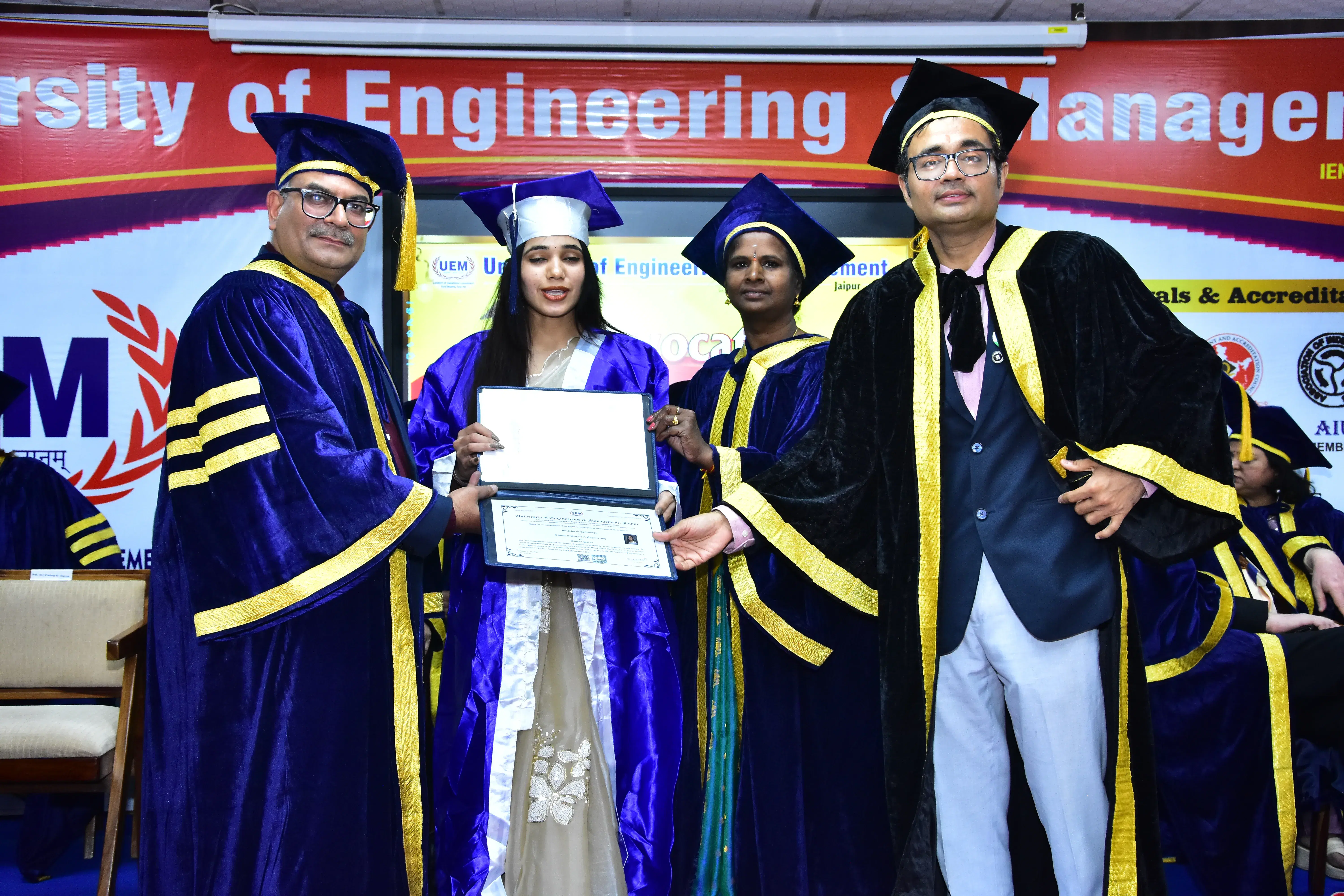UEM Jaipur Convocation photo 41
