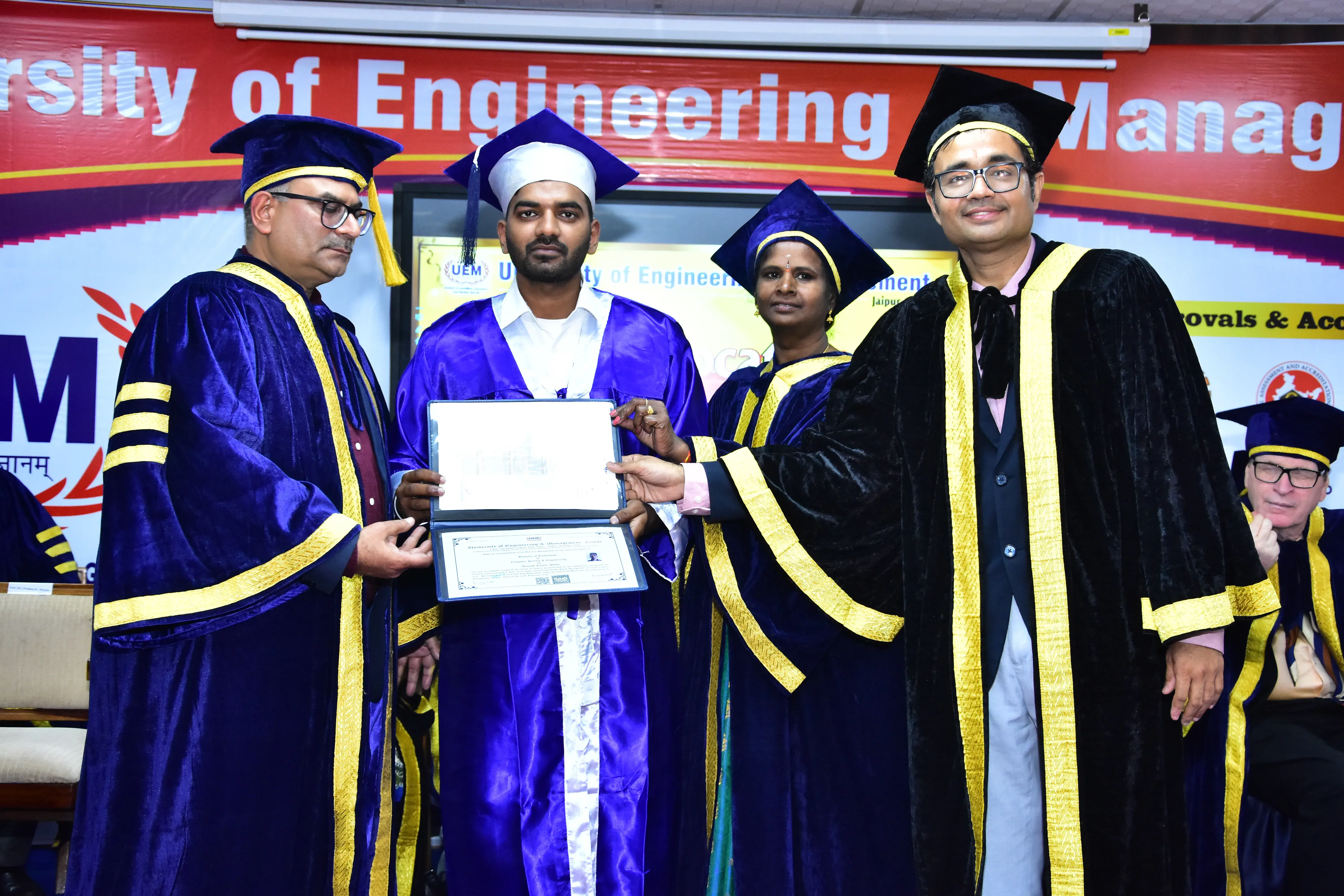UEM Jaipur Convocation photo 45