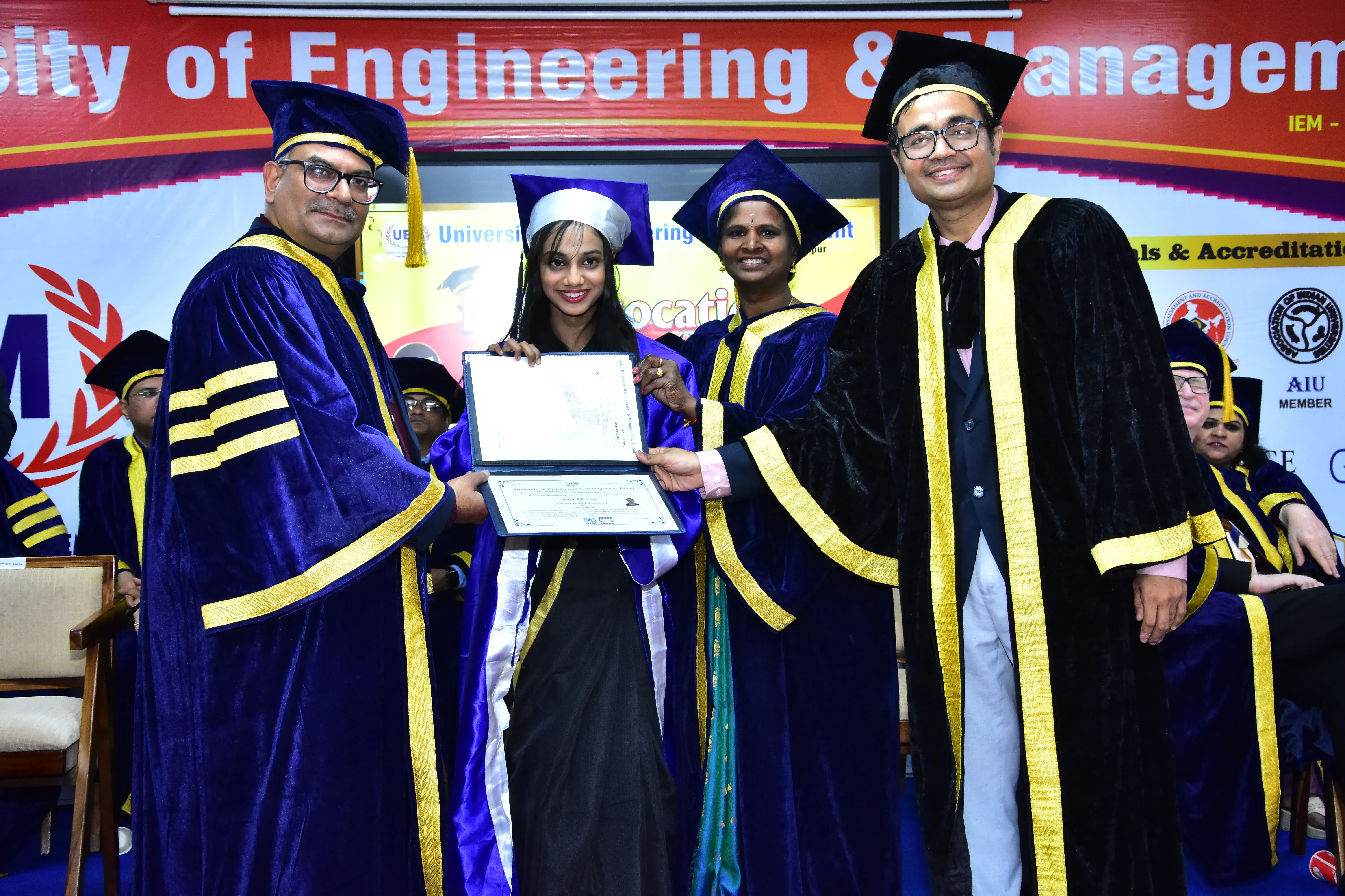 UEM Jaipur Convocation photo 52