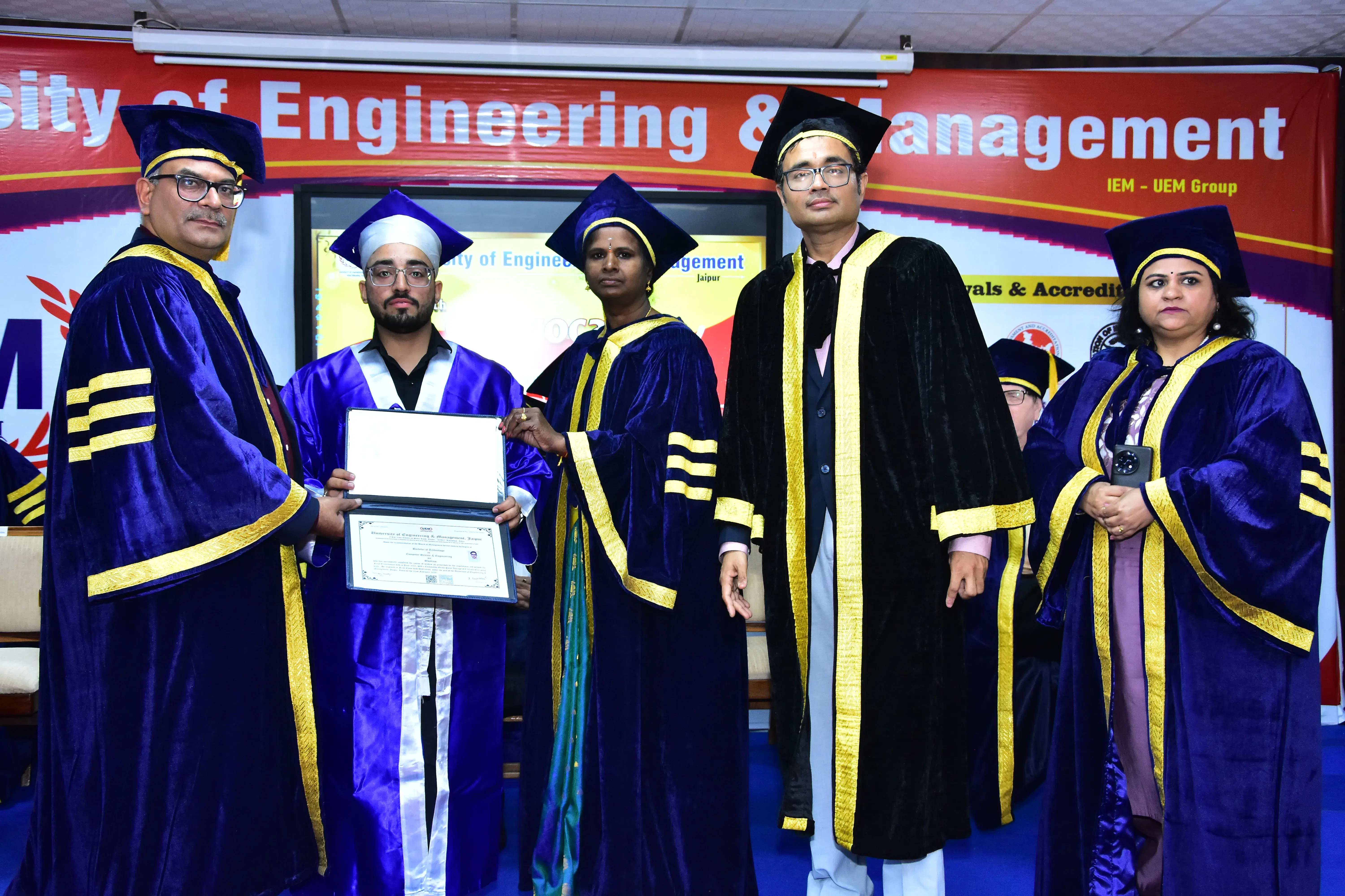 UEM Jaipur Convocation photo 47