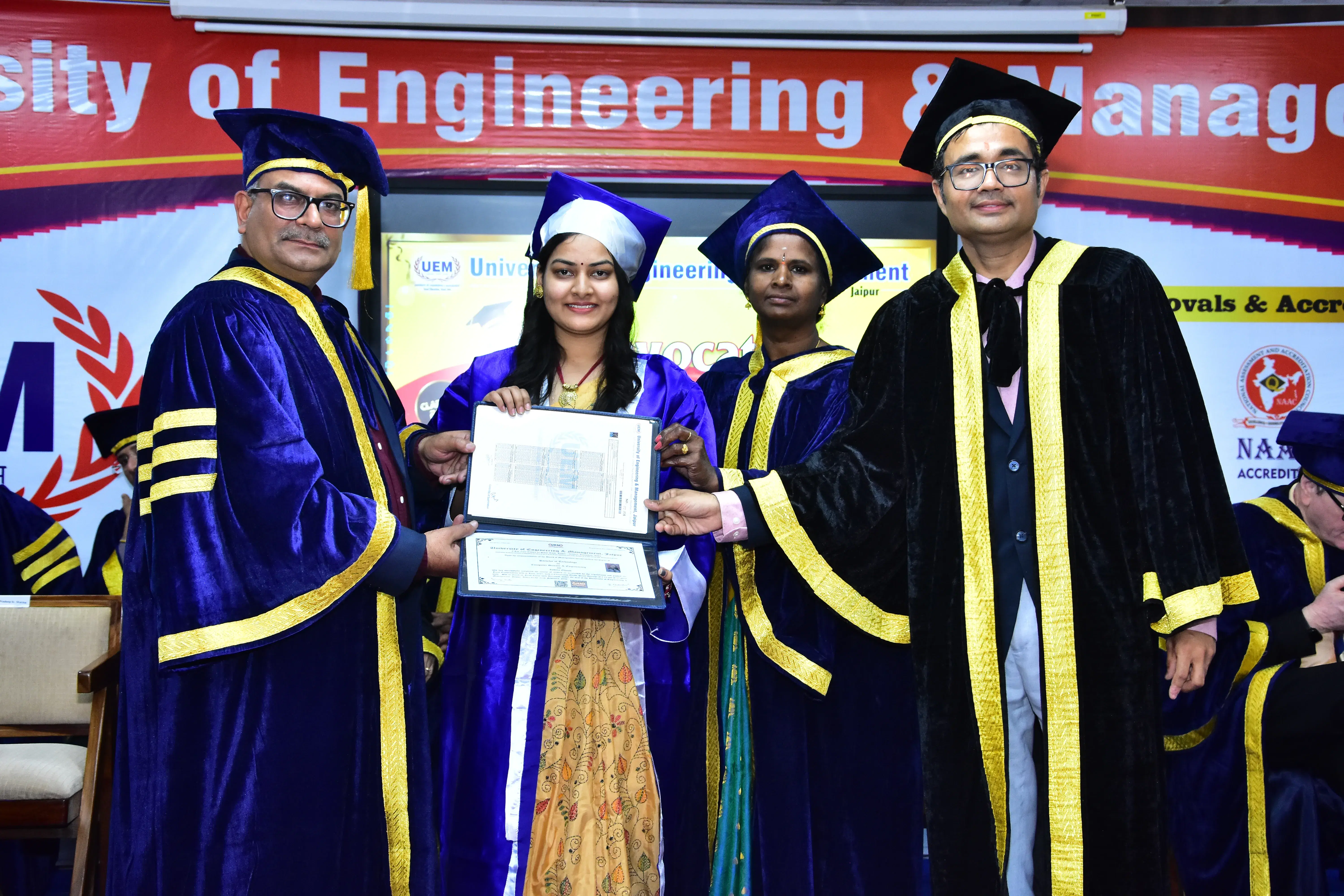UEM Jaipur Convocation photo 57