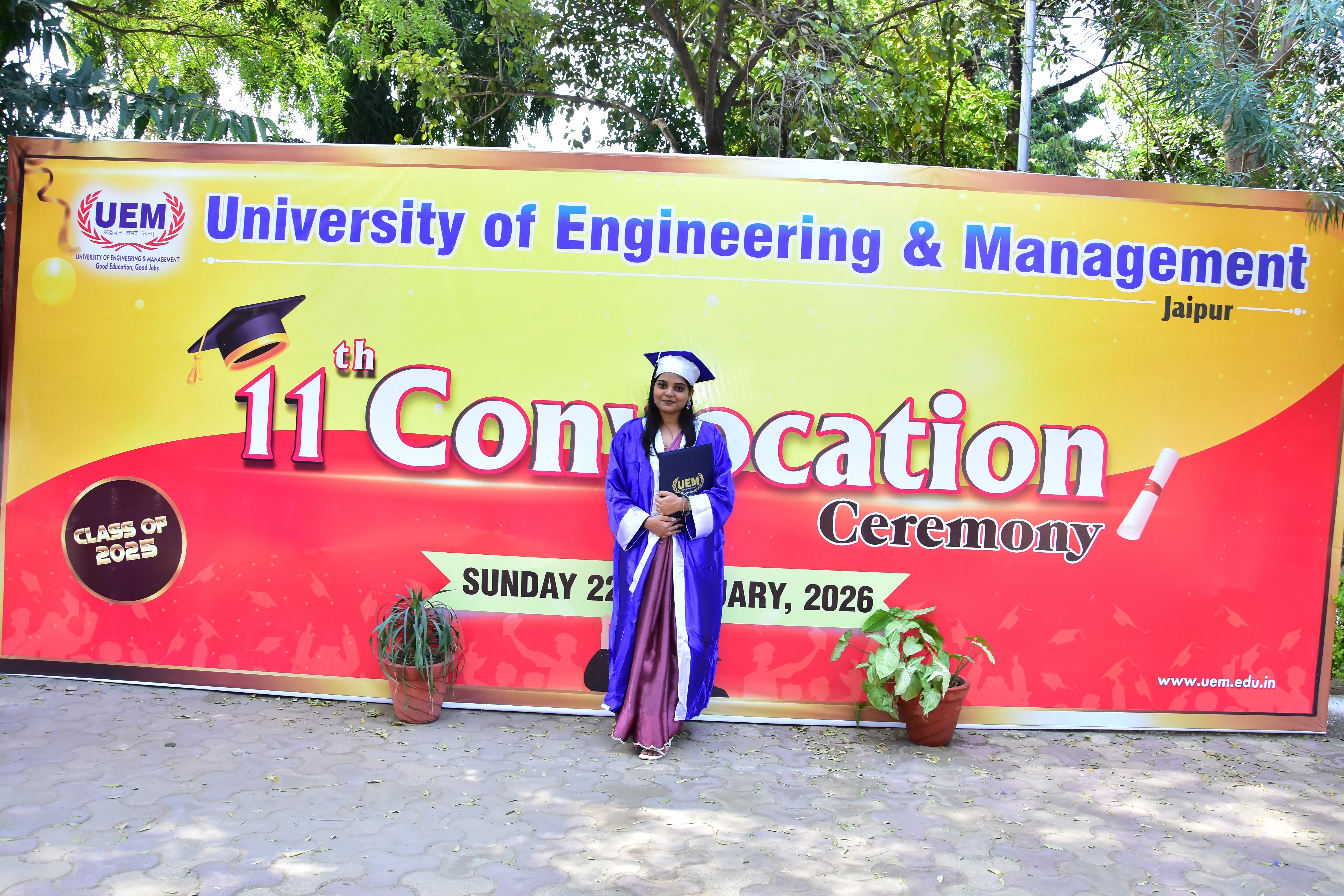 UEM Jaipur Convocation photo 68