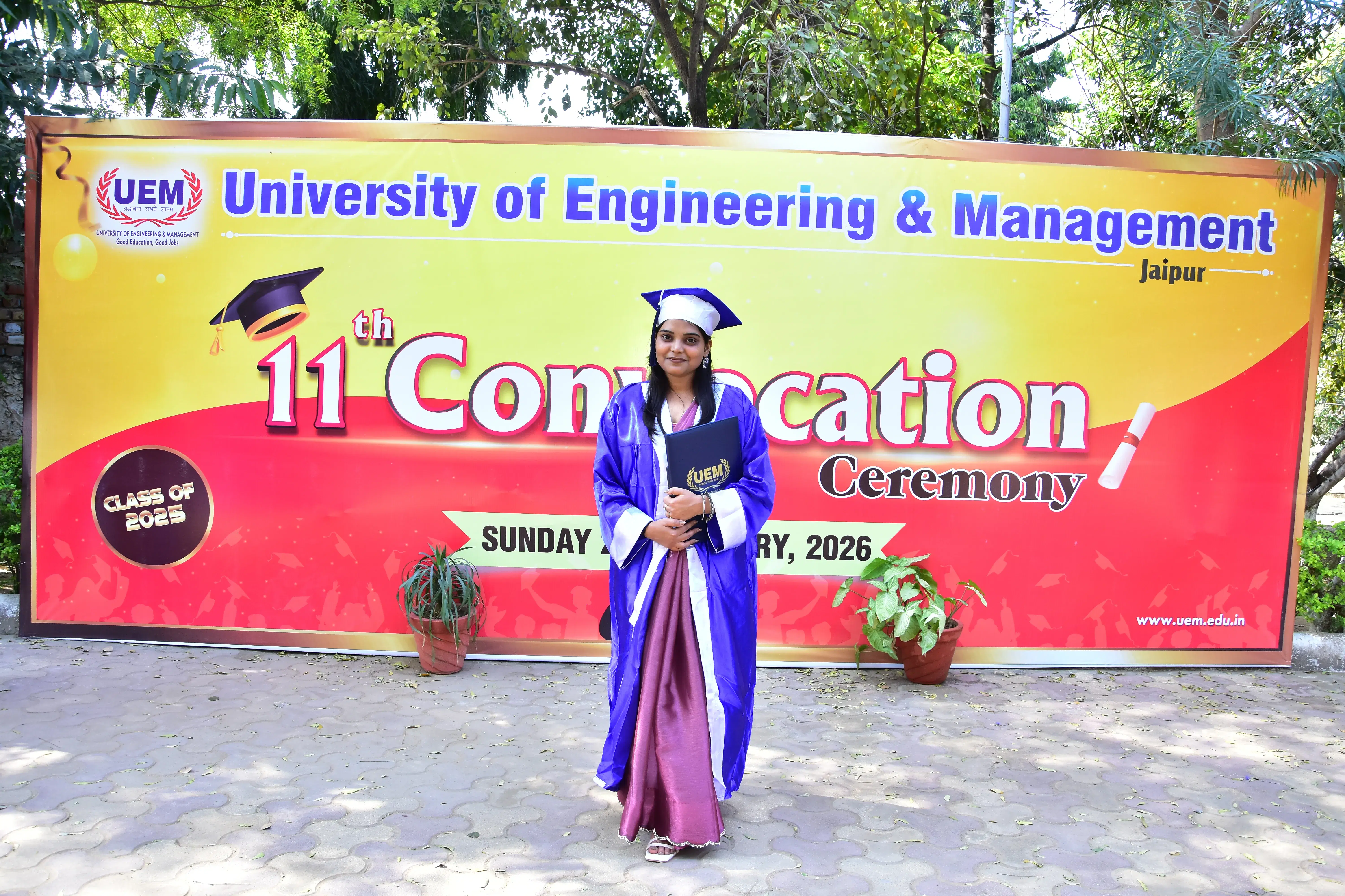 UEM Jaipur Convocation photo 67
