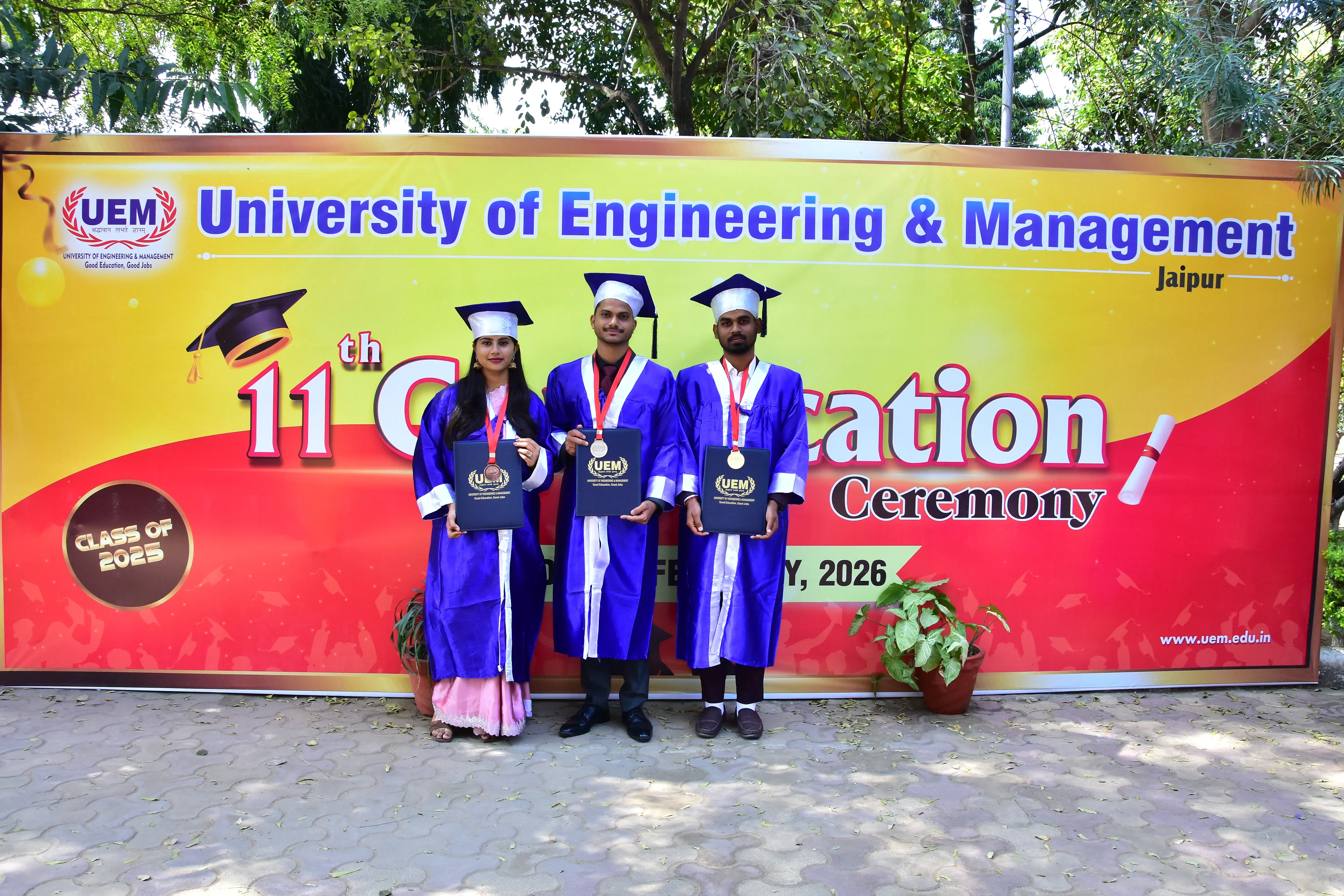 UEM Jaipur Convocation photo 74