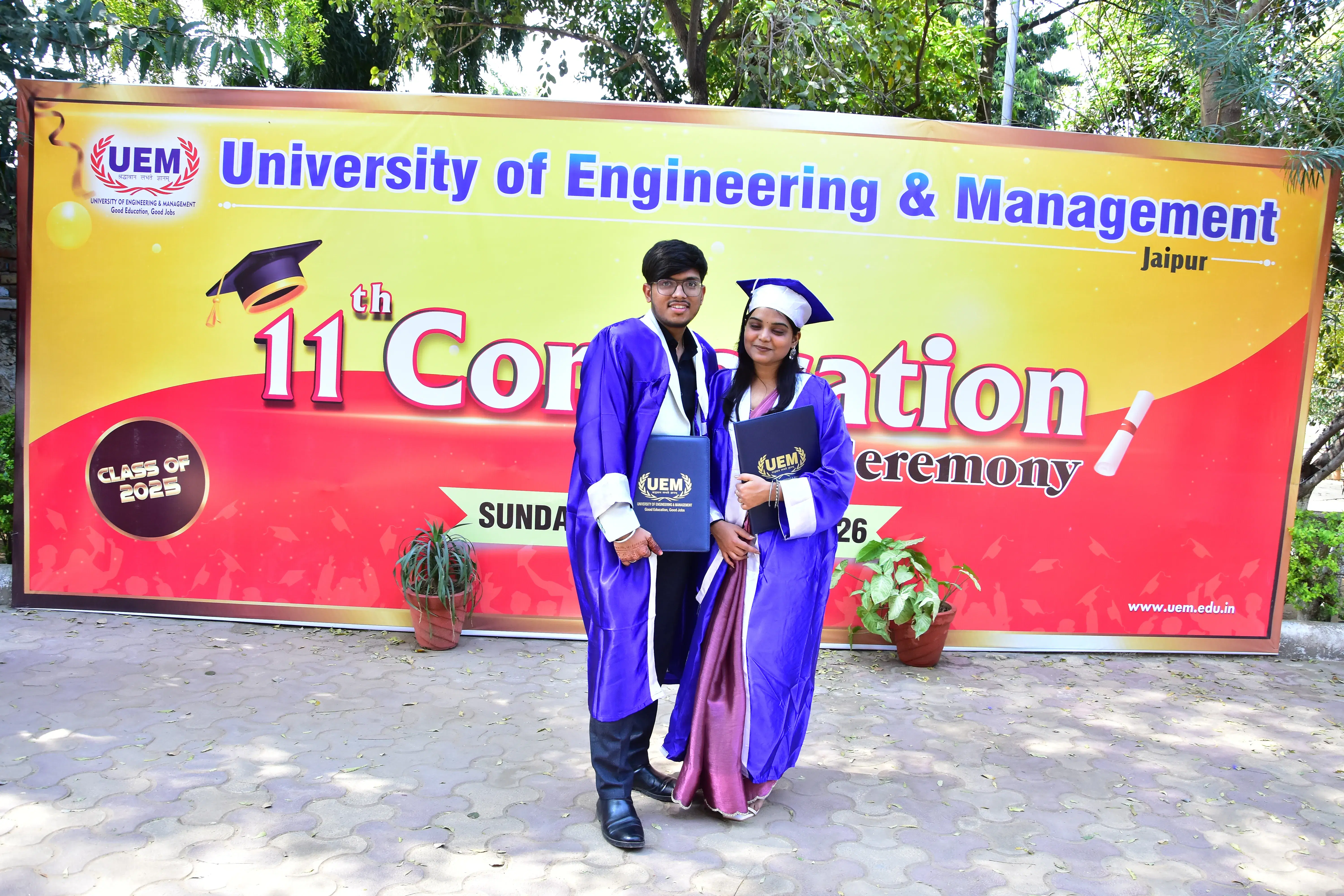UEM Jaipur Convocation photo 70