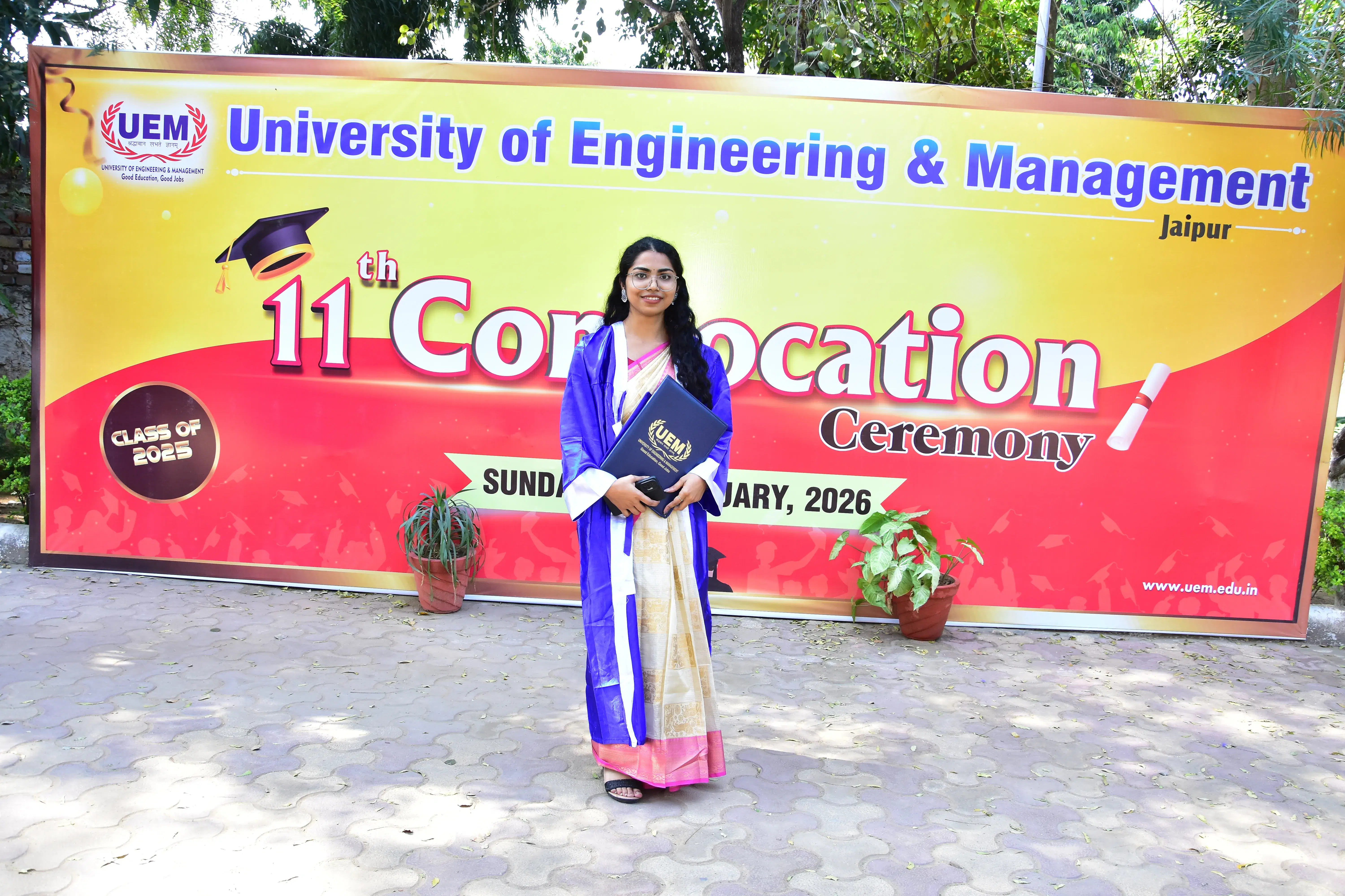 UEM Jaipur Convocation photo 80