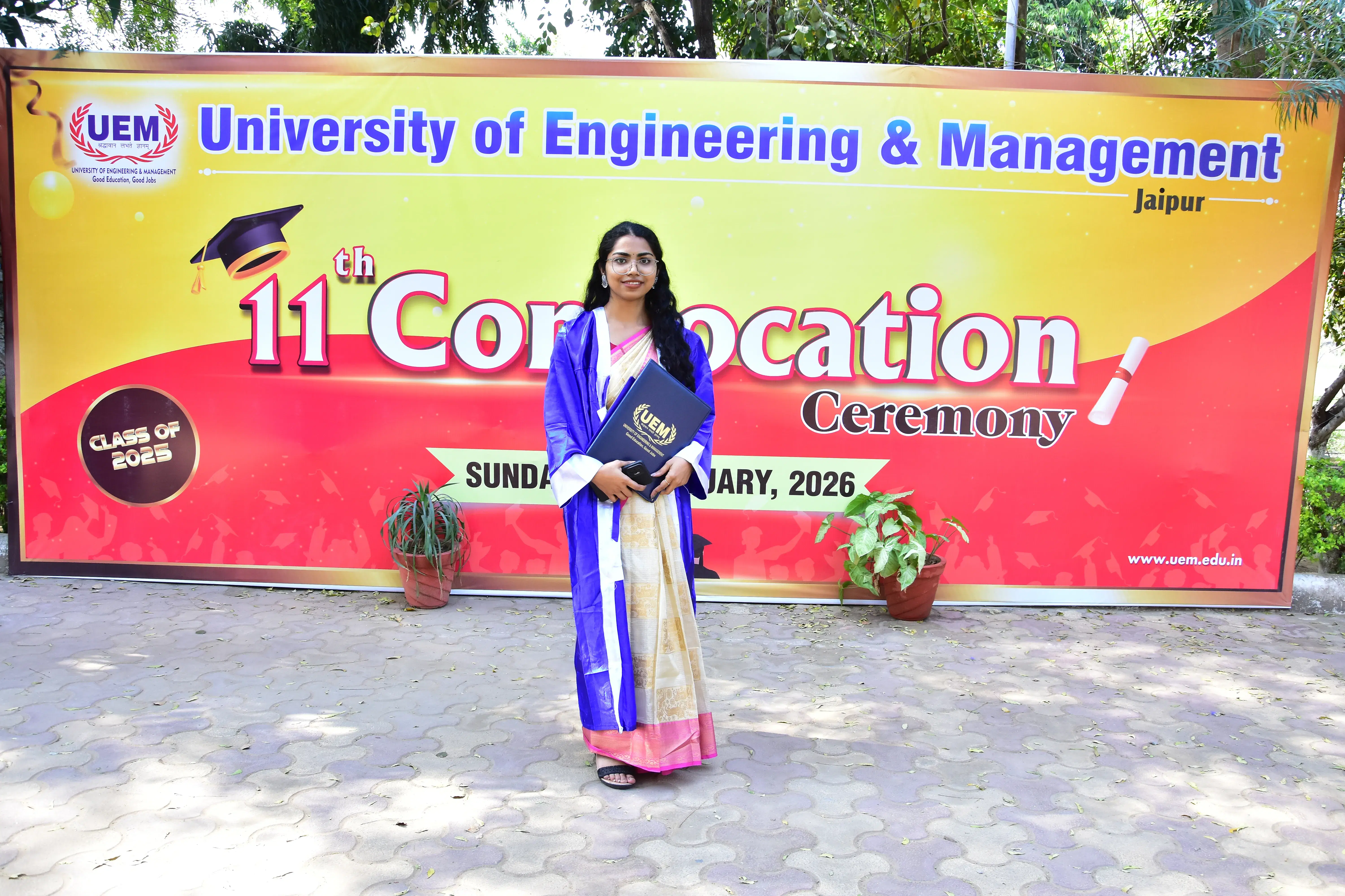 UEM Jaipur Convocation photo 82