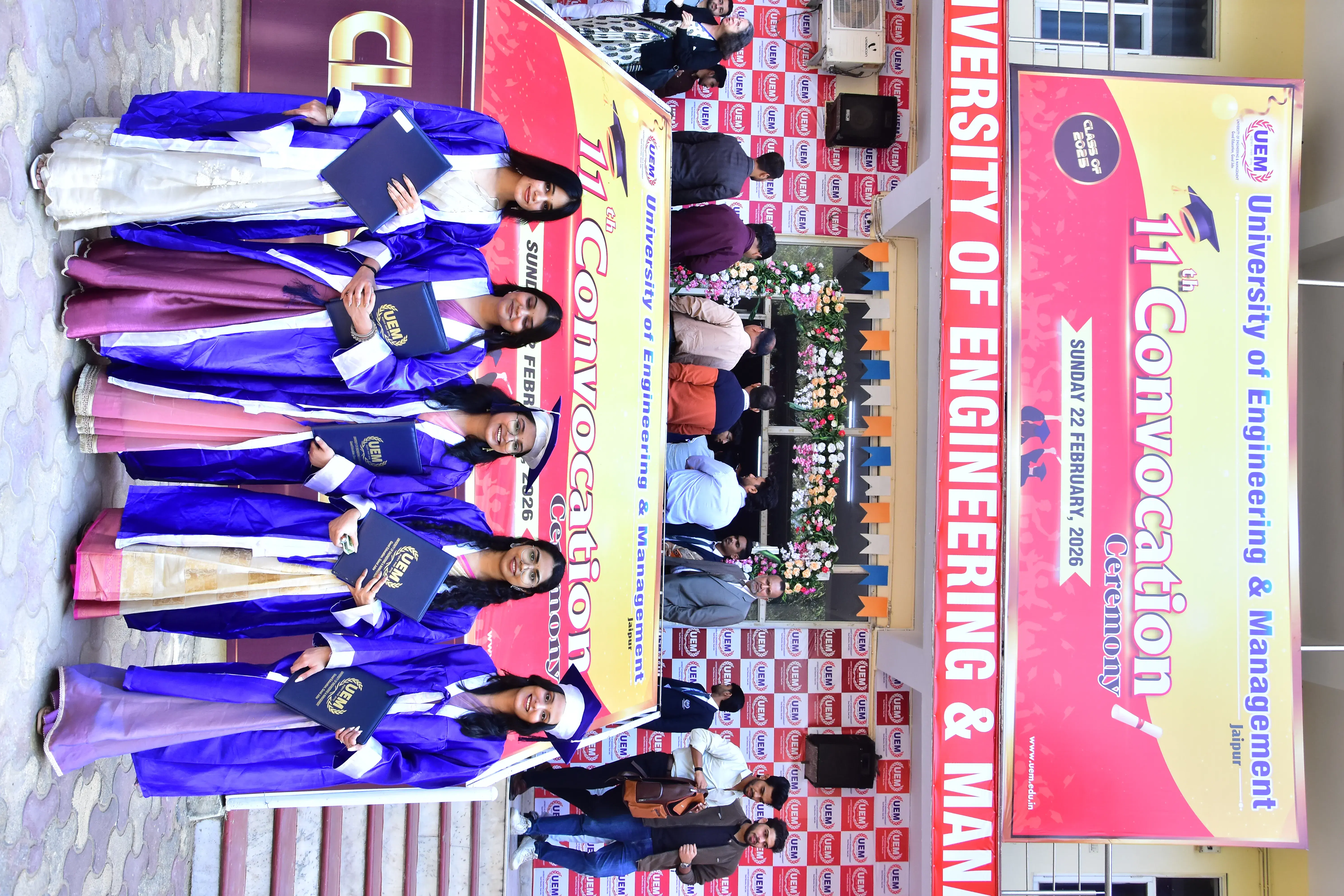 UEM Jaipur Convocation photo 87