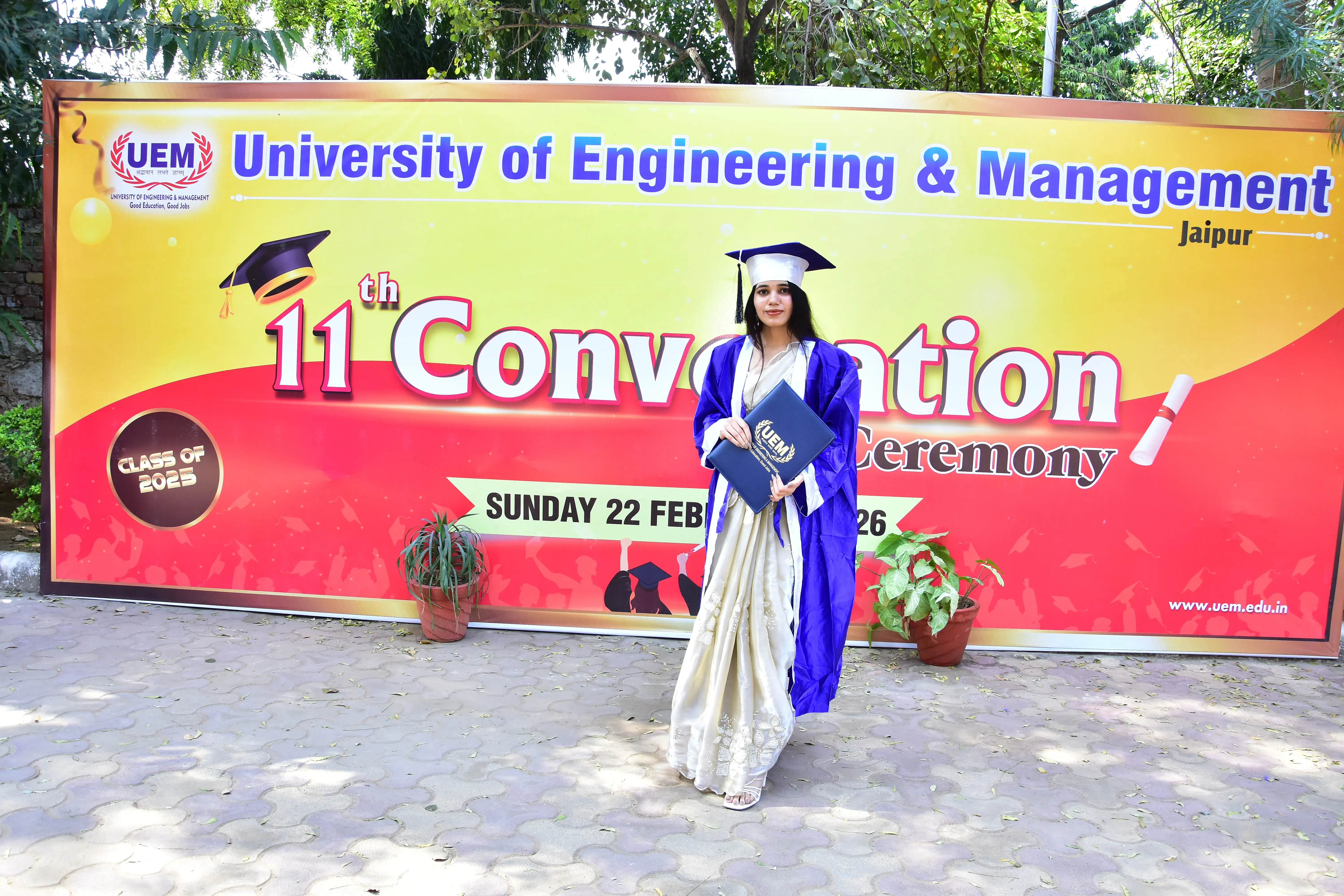 UEM Jaipur Convocation photo 92